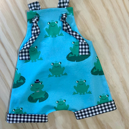 Frogs Handmade Overalls | Adventure Collection