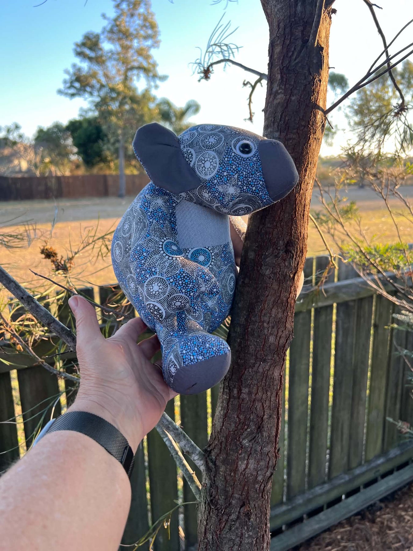 Handmade Fabric Koala