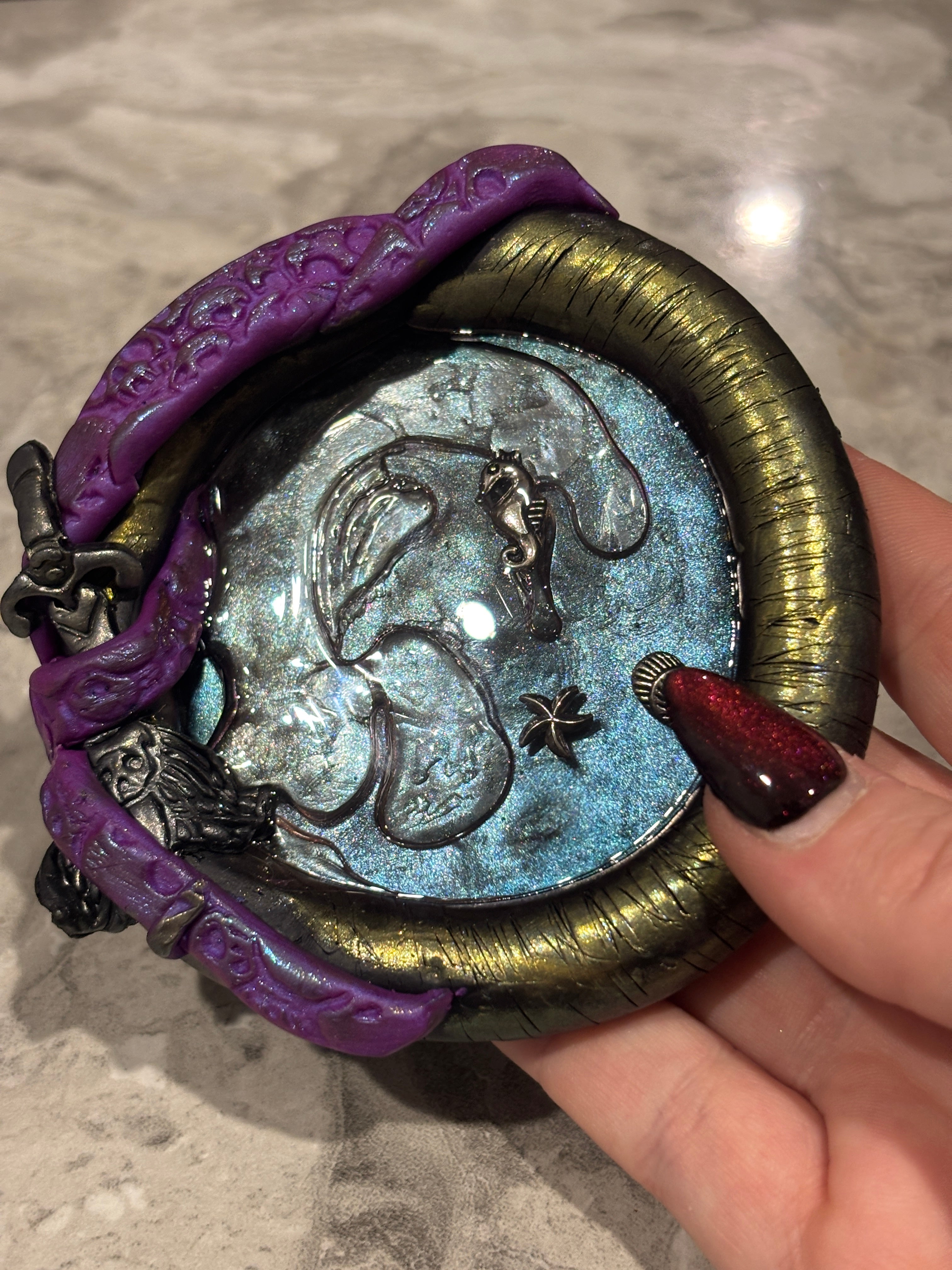 The Keeper of Lost Treasures | One-of-a-Kind Sculpted Trinket Dish