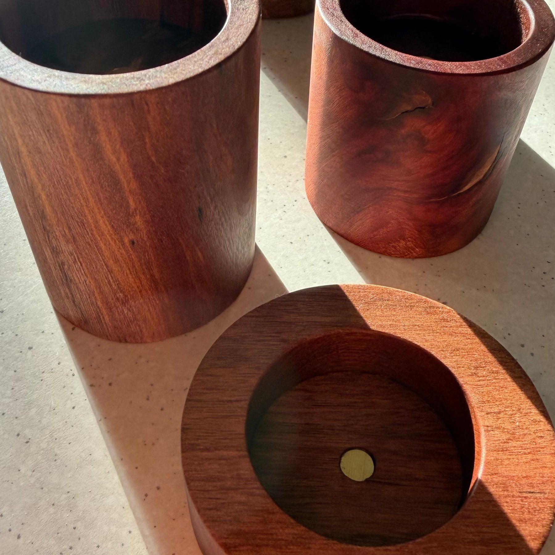 Wooden Tea Light Candle Holder