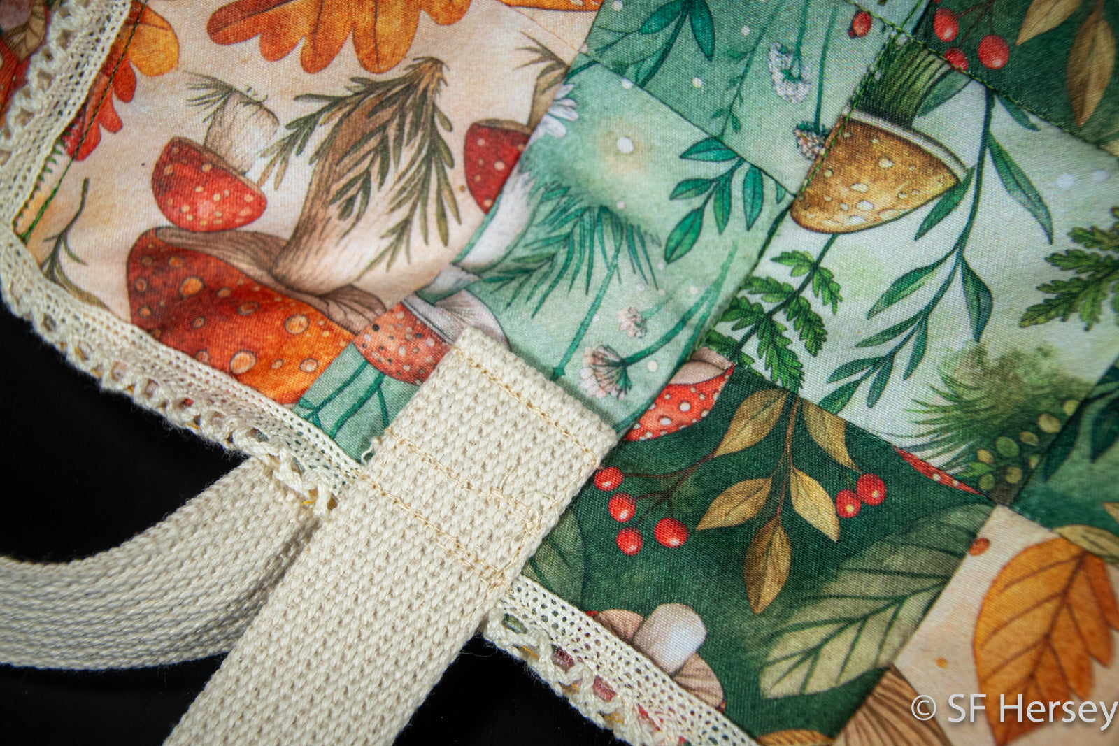Mushroom Forest Reusable Shopping Bag