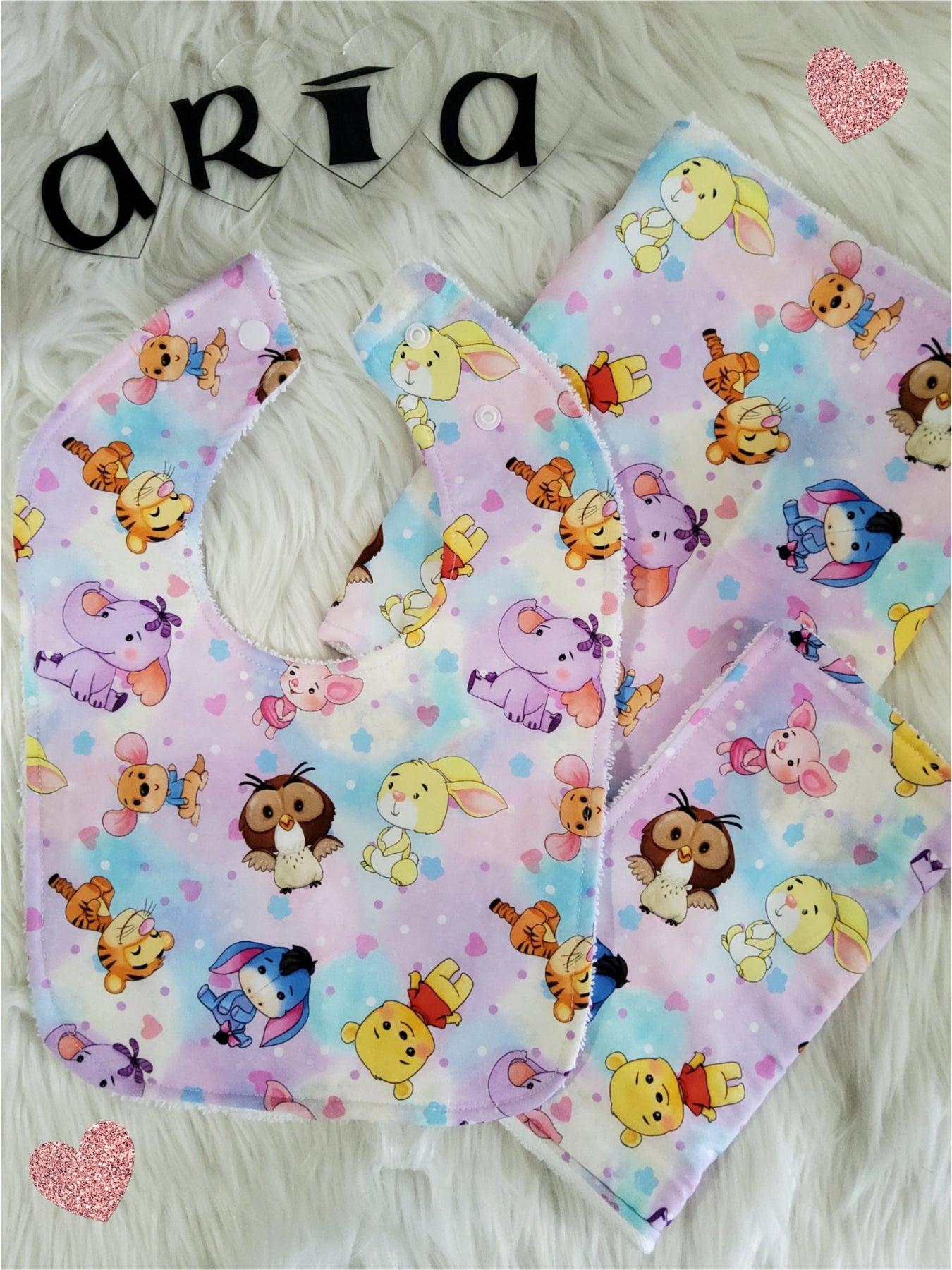 'That Bear' Bib Set