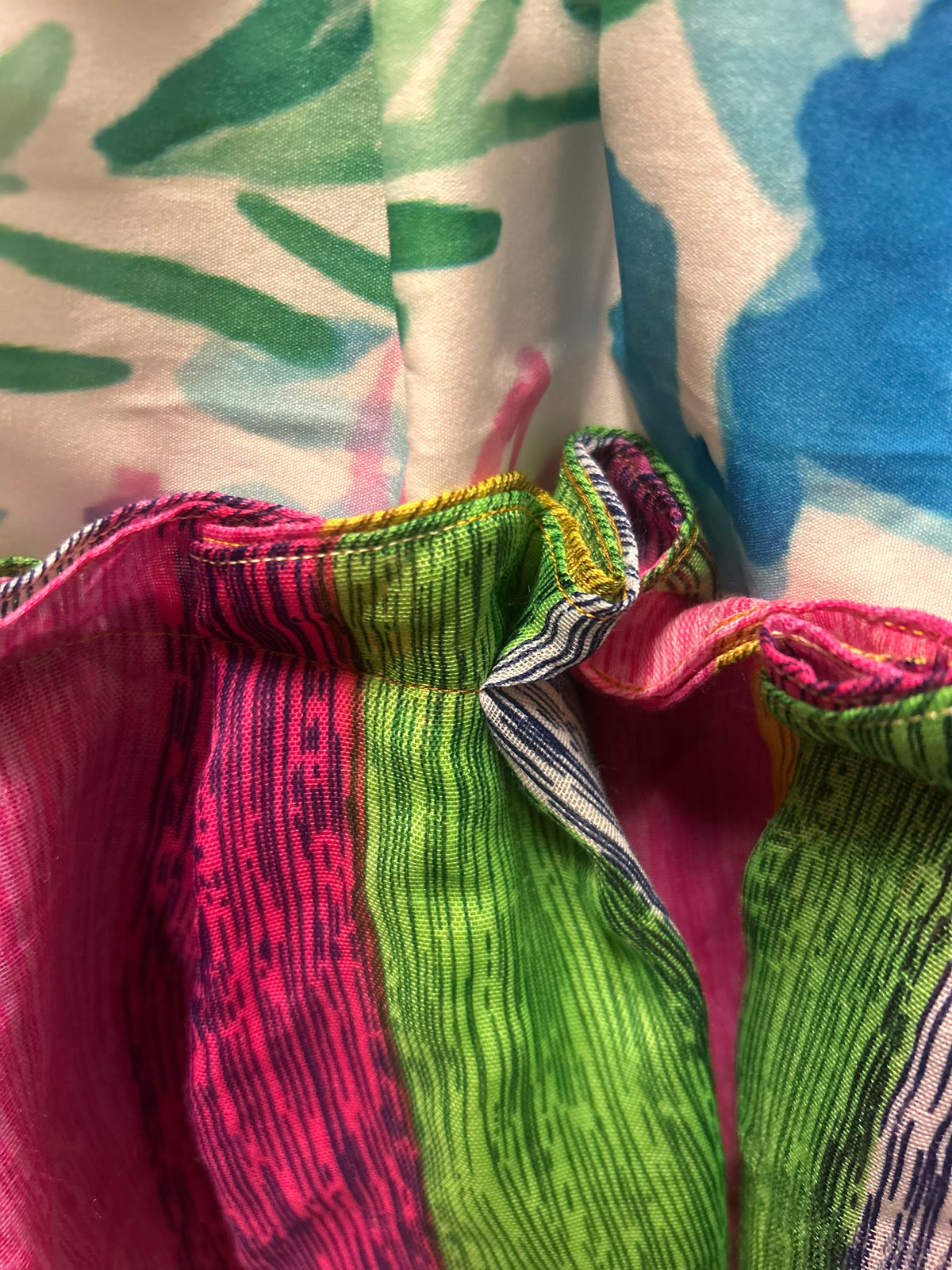 Upcycled Colourful Bolero Topper Full Sleeves