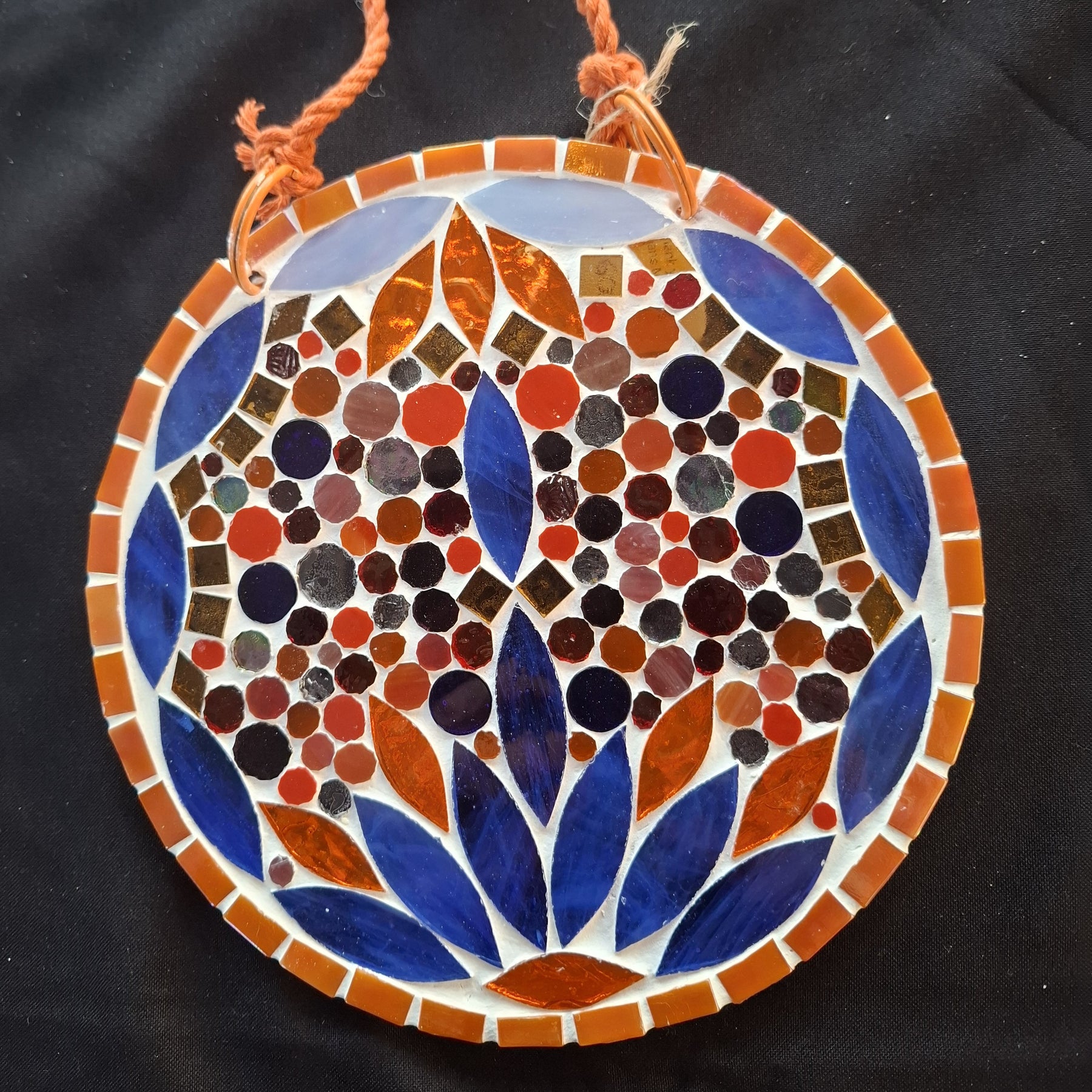 Stunning Stained Glass Mosaic Sun Catcher | Handmade Mosaic Garden Decoration