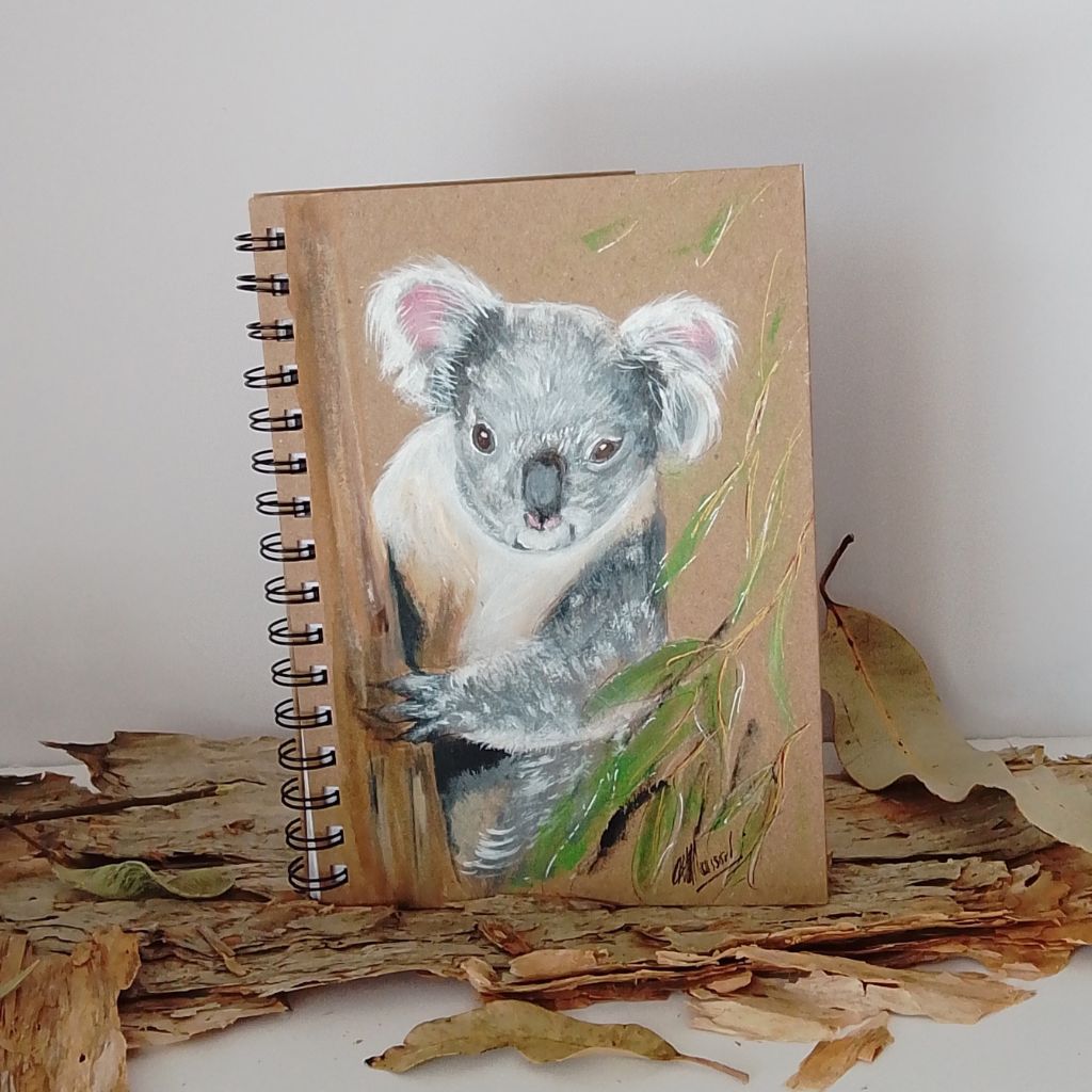 Koala Handpainted Notebook