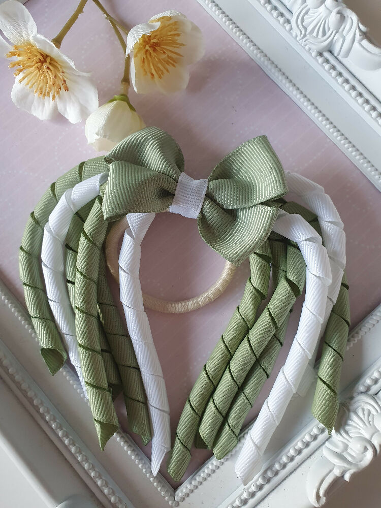 Korker Bow on Hair Tie