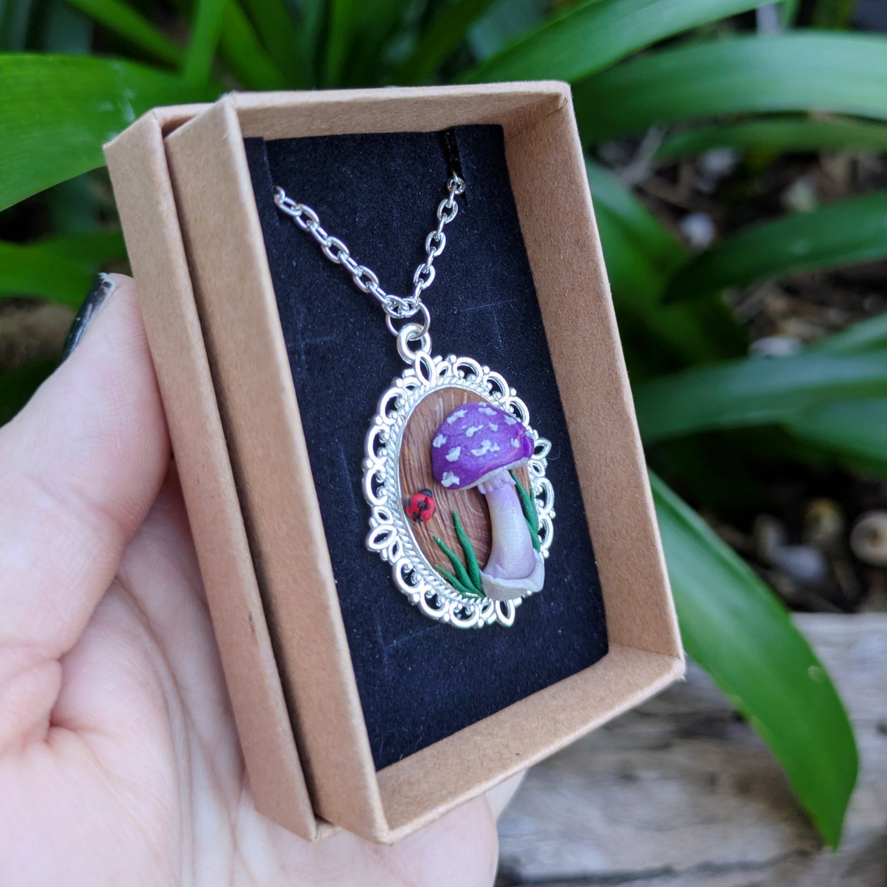 Mushroom Pendants