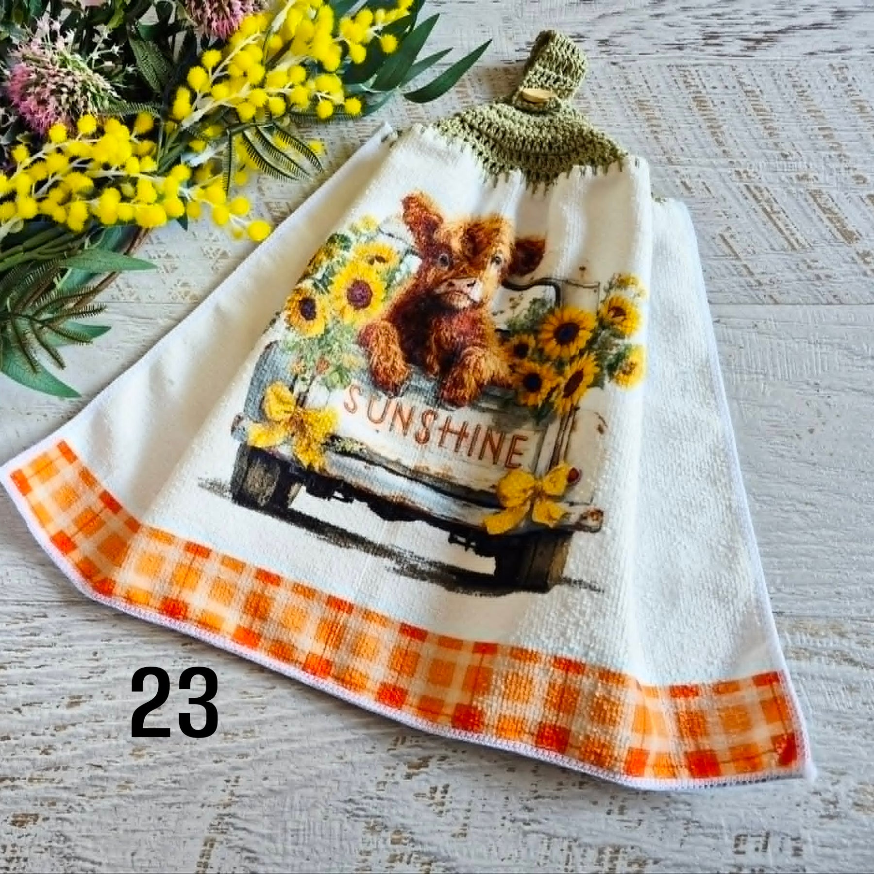 Kitchen Hand Towel | Hanging | Polyester Microfibre | SINGLE LAYER | 9 Styles - 19 - 27