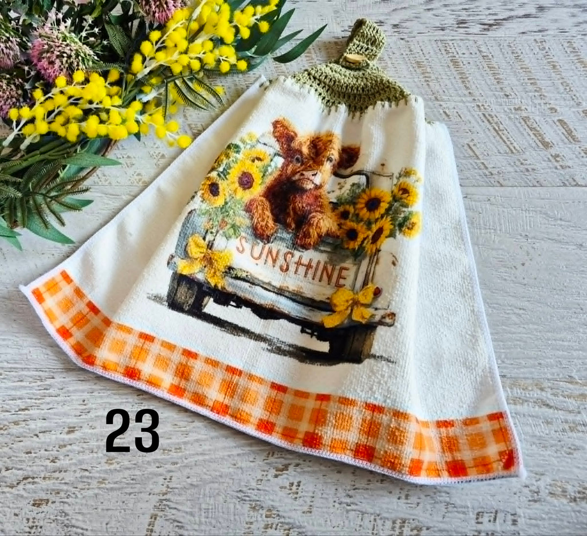 Kitchen Hand Towel | Hanging | Polyester Microfibre | SINGLE LAYER | 9 Styles - 19 - 27