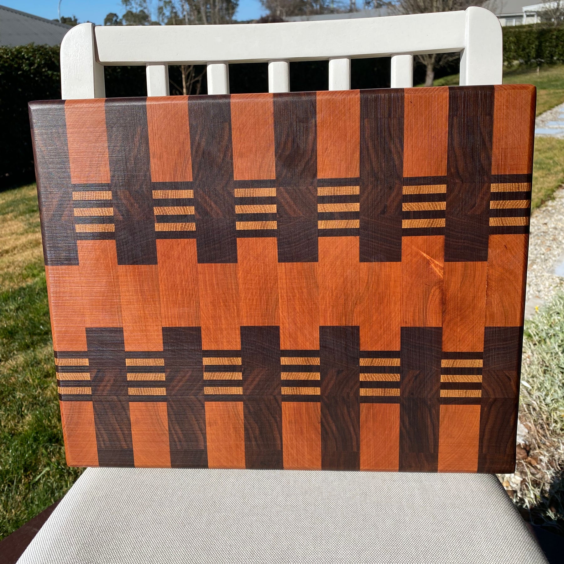 Chopping Board - "The Piano Weave"