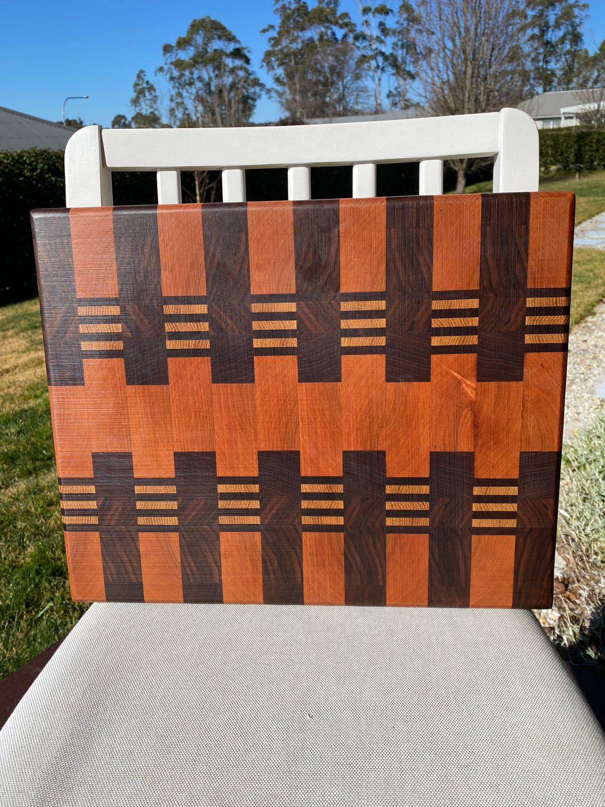 Chopping Board - "The Piano Weave"
