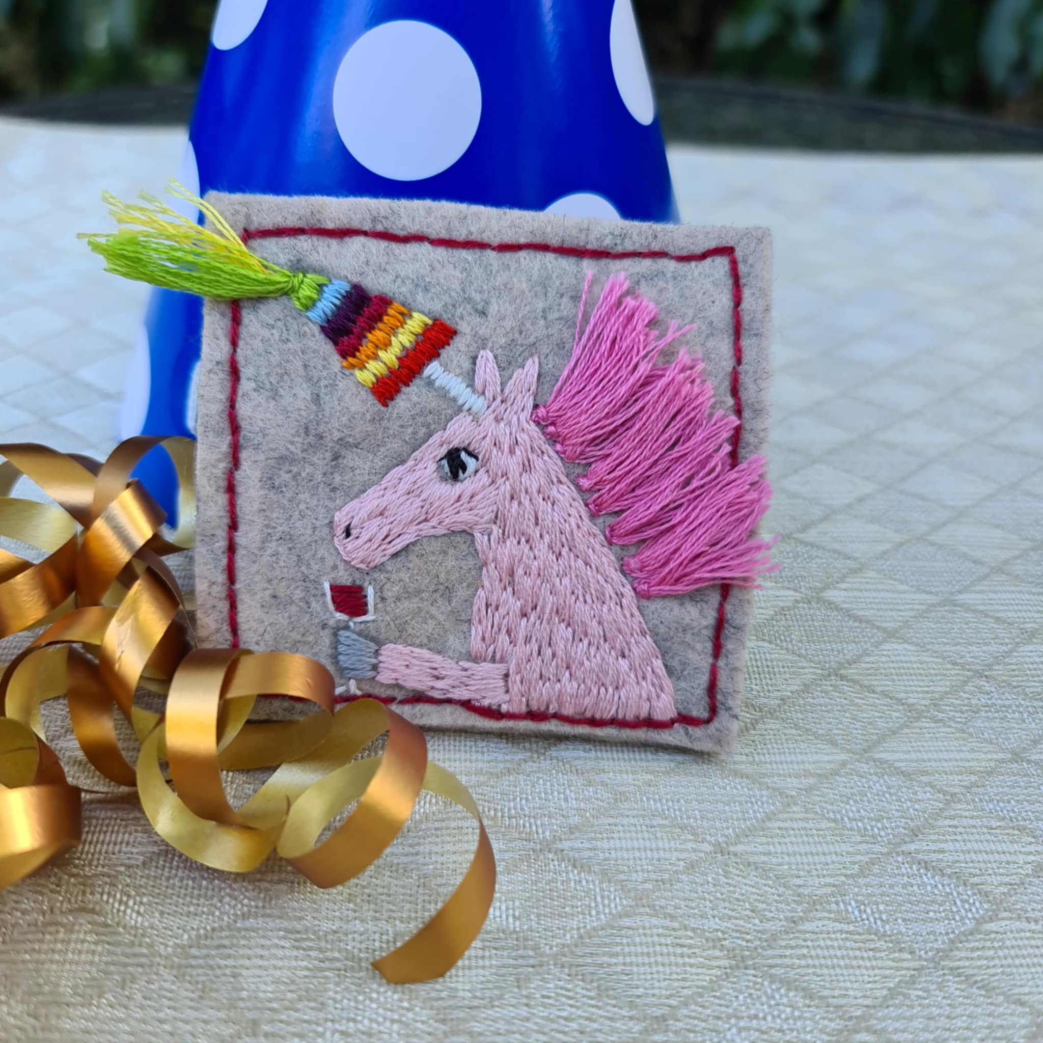 Unicorn Brooch