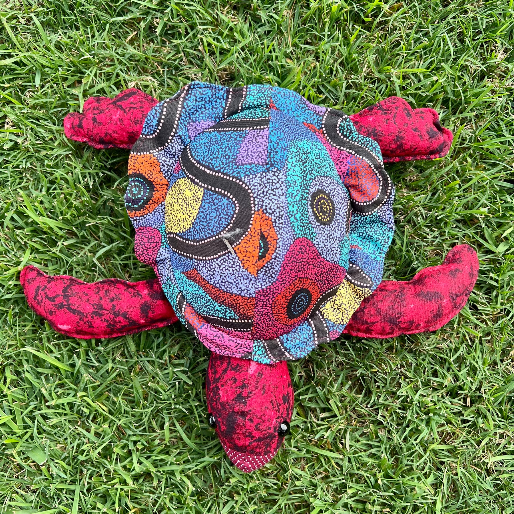 Handmade fabric Turtle
