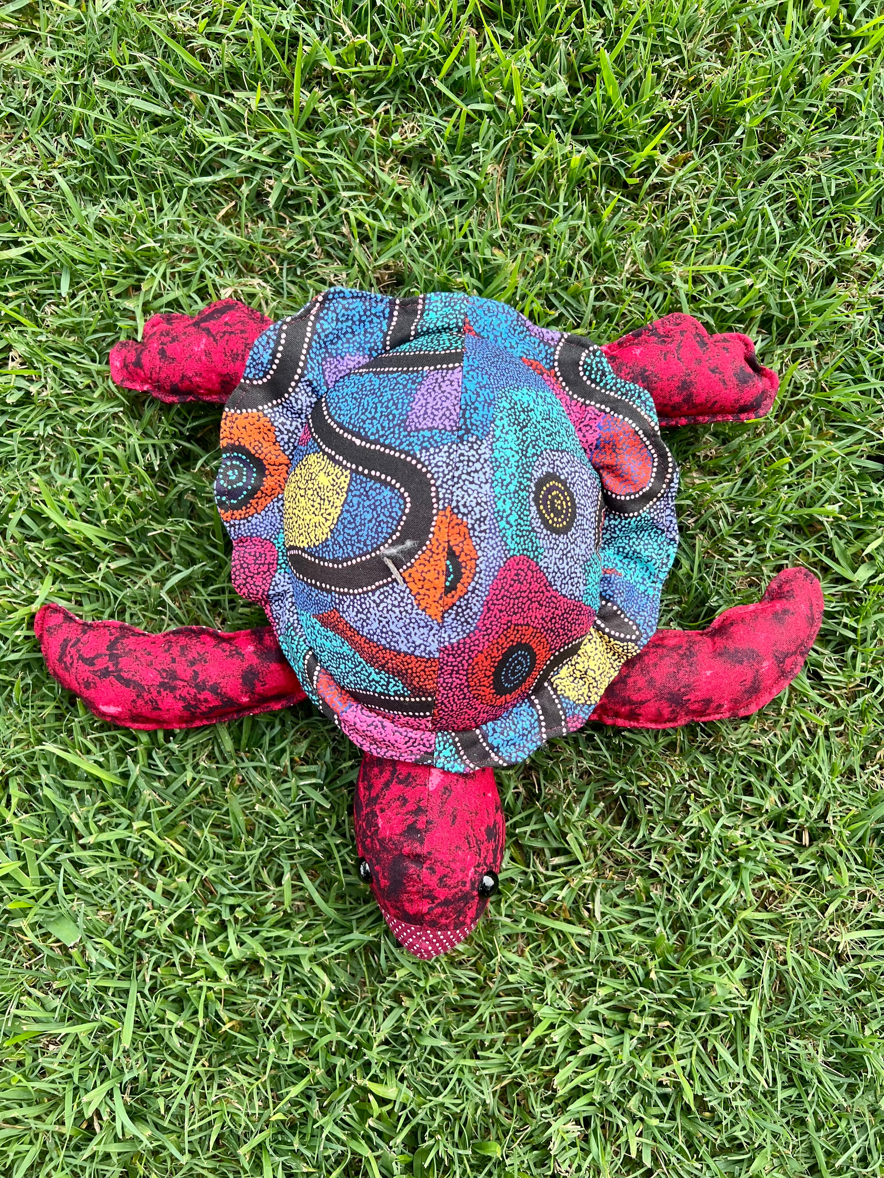 Handmade fabric Turtle