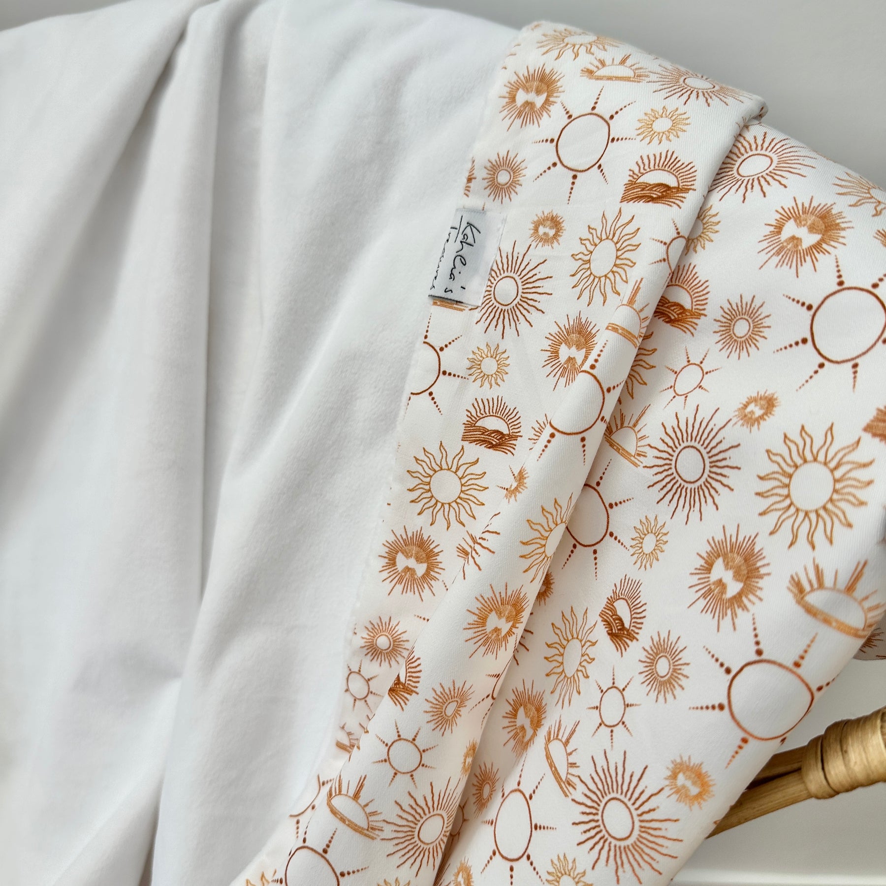 Golden suns Snuggie blanket