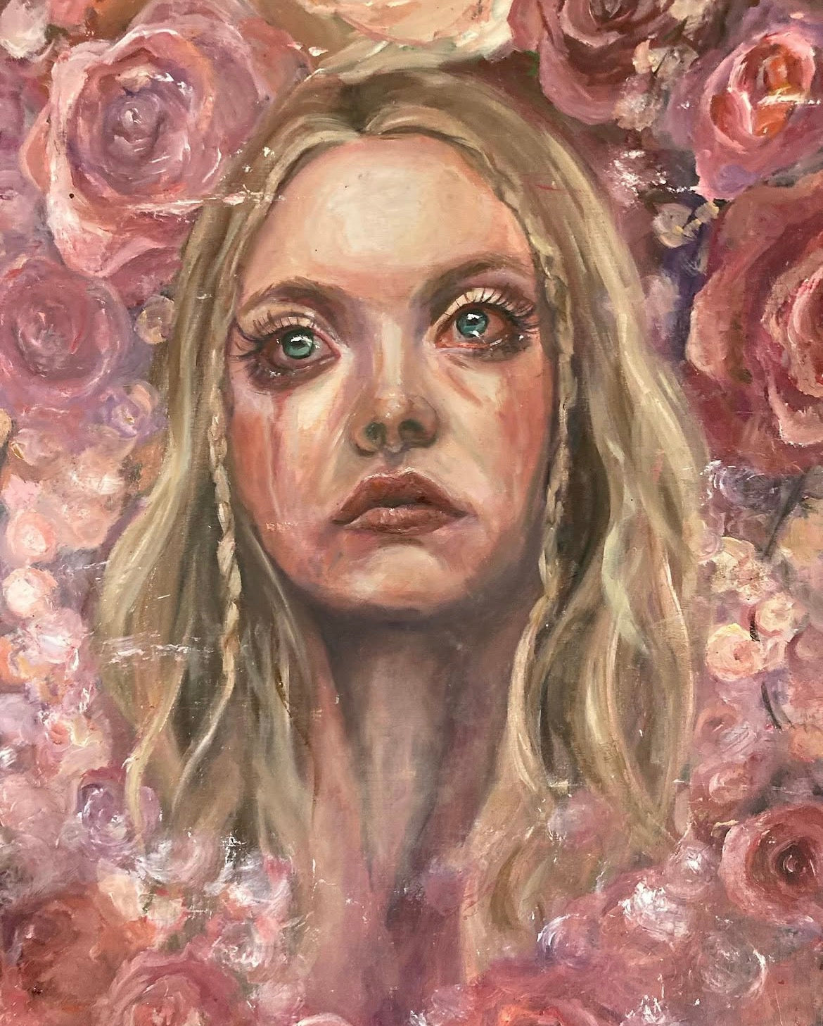 Original oil painting portrait