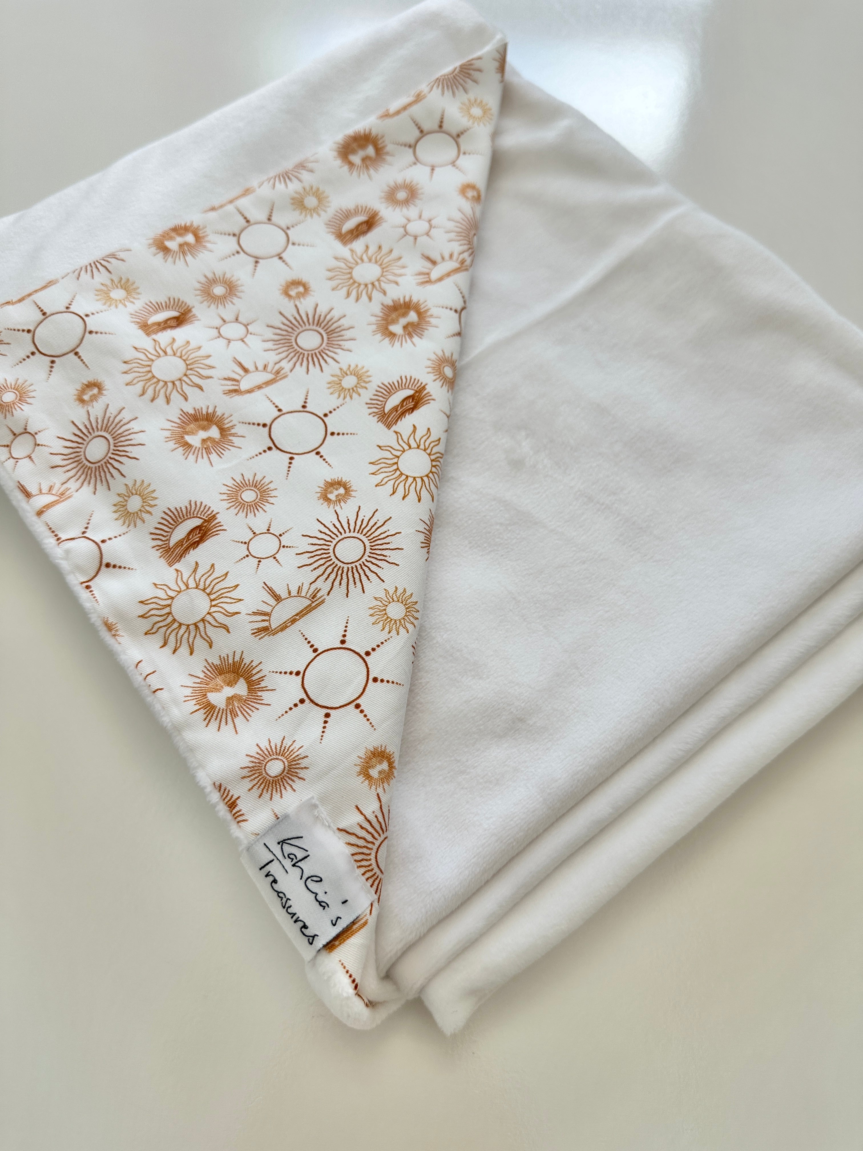 Golden suns Snuggie blanket