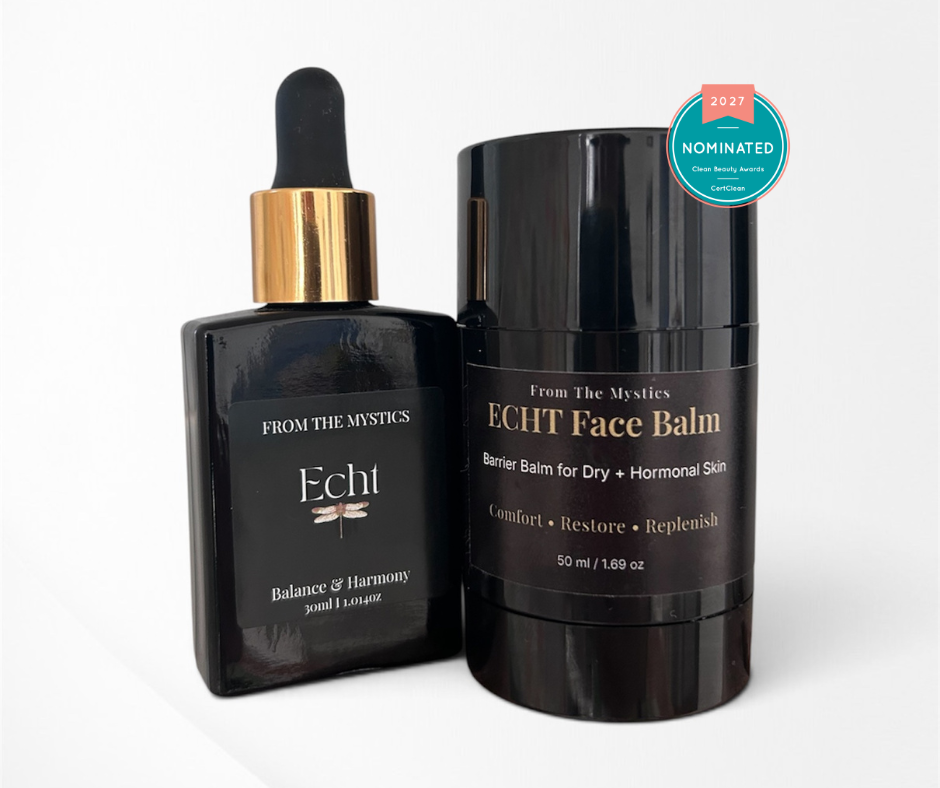 Face Oil + Tallow Face Balm for Dry, Changing Skin | ECHT Duo