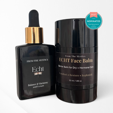 Face Oil + Tallow Face Balm for Dry, Changing Skin | ECHT Duo