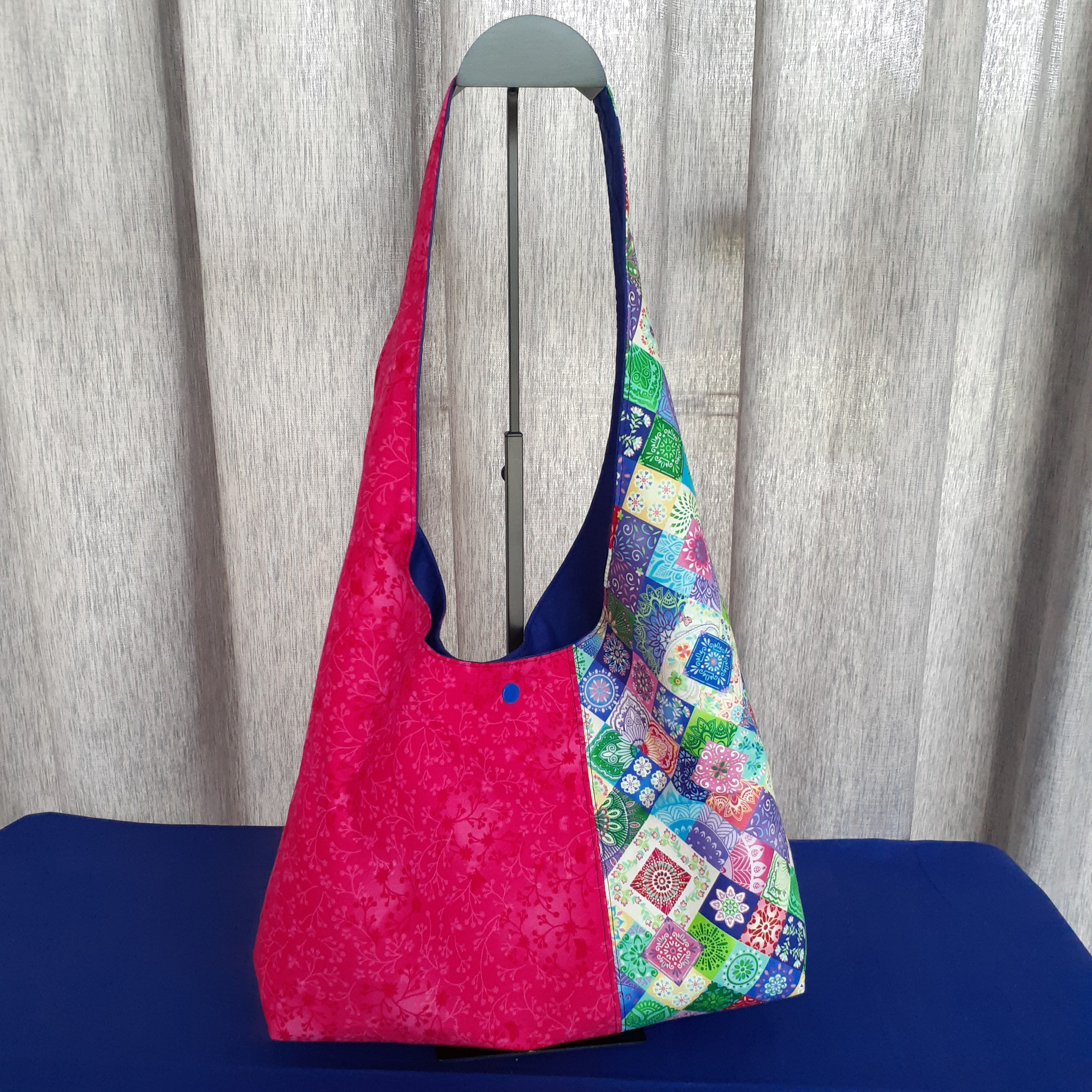 Patches on Point - Hobo Style Bag | Shoulder Bag