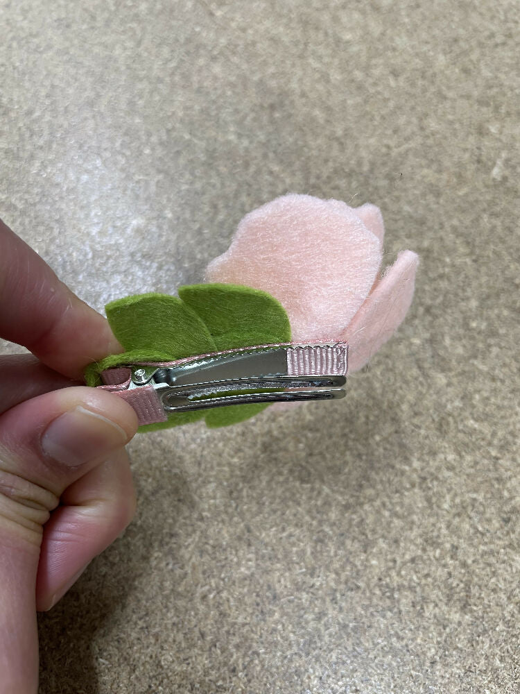 Poppy rose headband