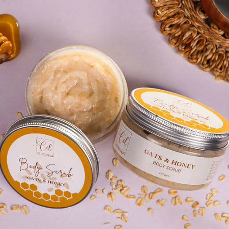 Oats and Honey Sugar Body Scrub for Sensitive Skin