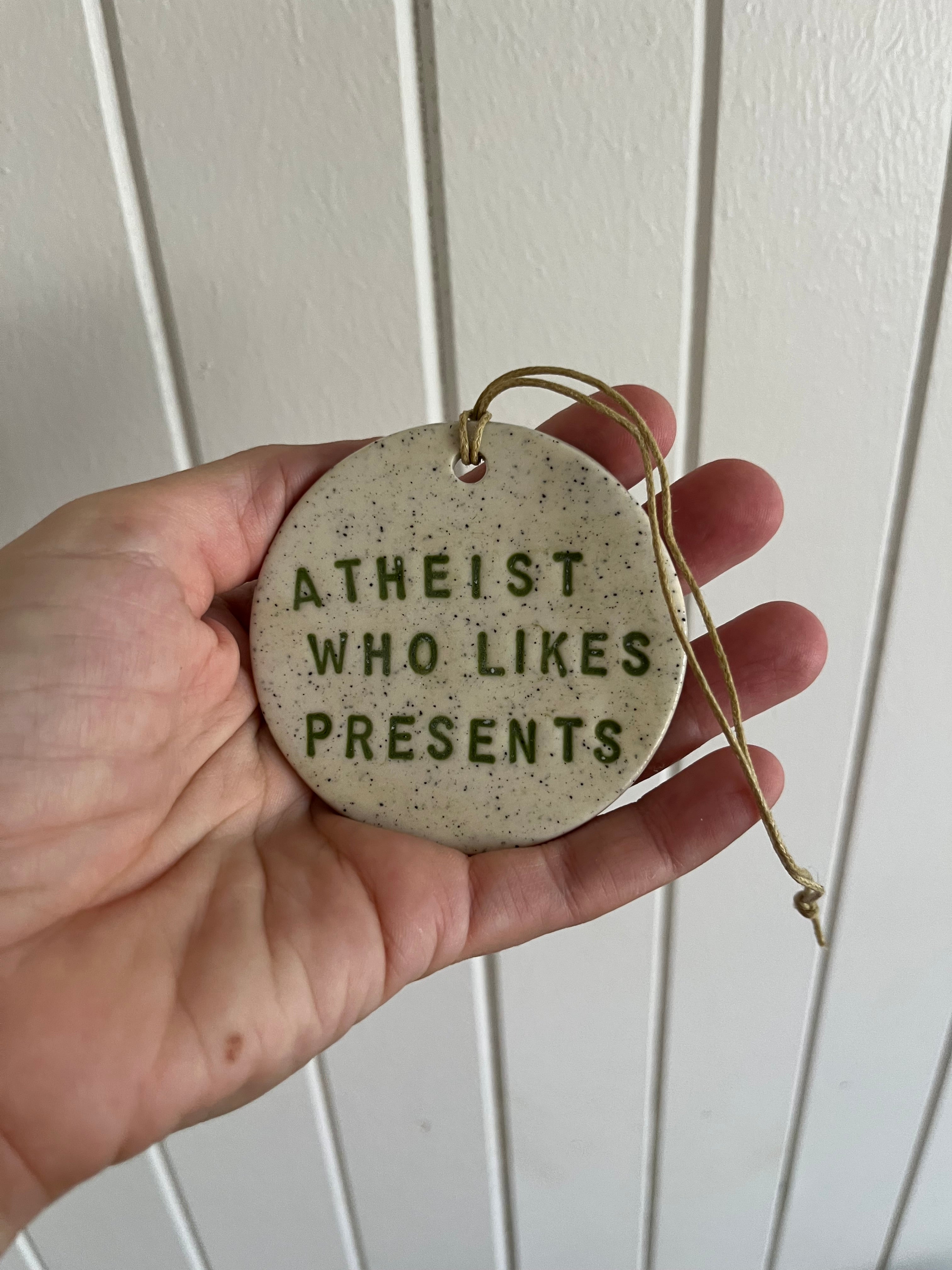 Cheeky Pottery Christmas Ornaments