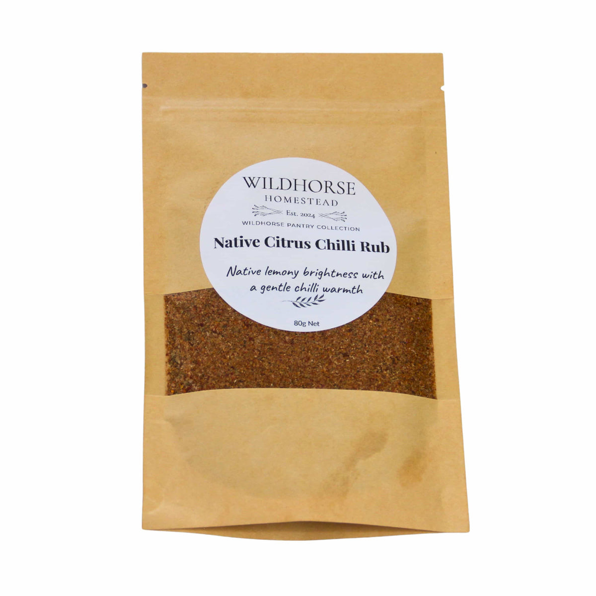 Wildhorse Homestead Native Citrus Chilli Rub – 80g