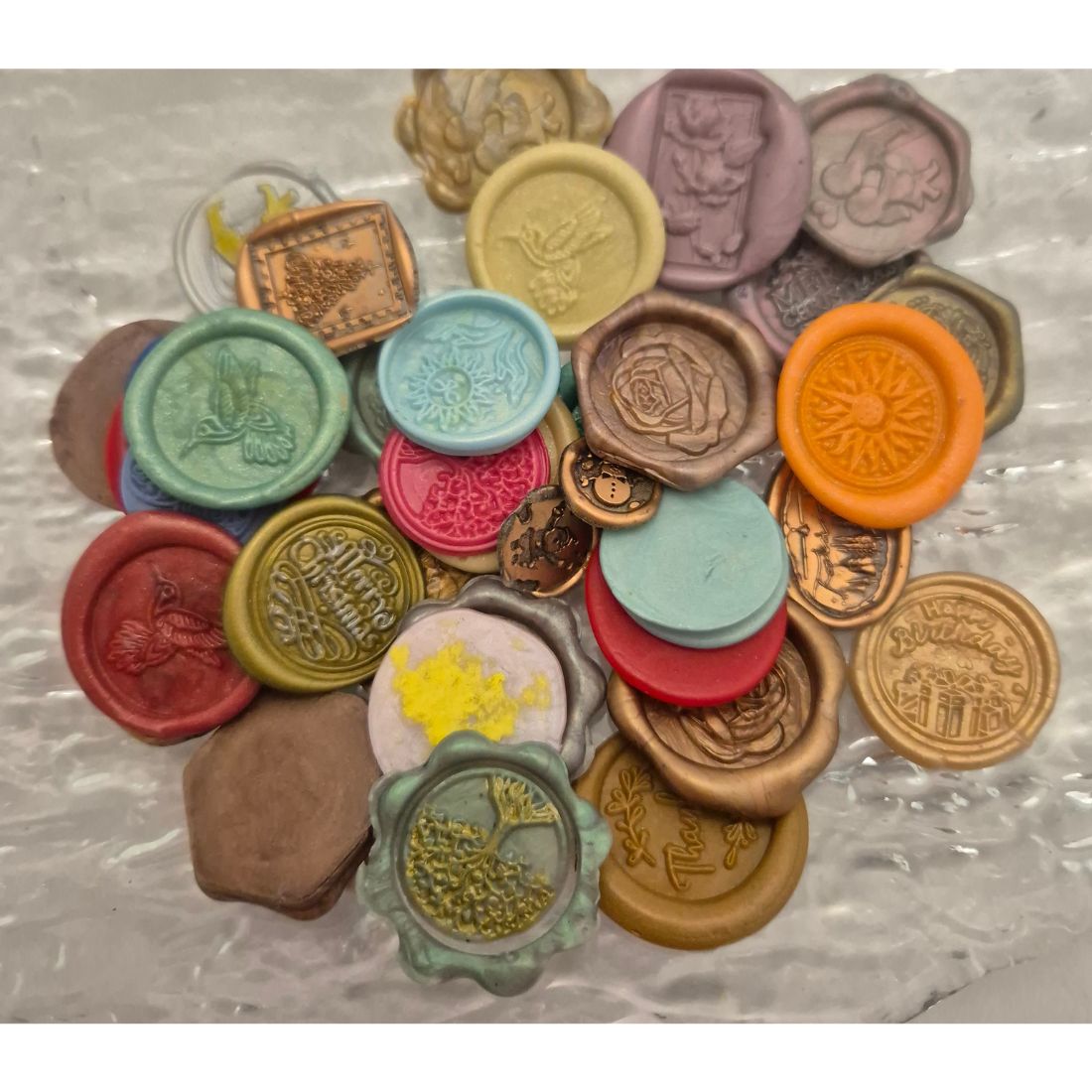 Handmade Wax Seals | Handmade With Love | Thank You | Christmas | Tree of Life | Made with Love