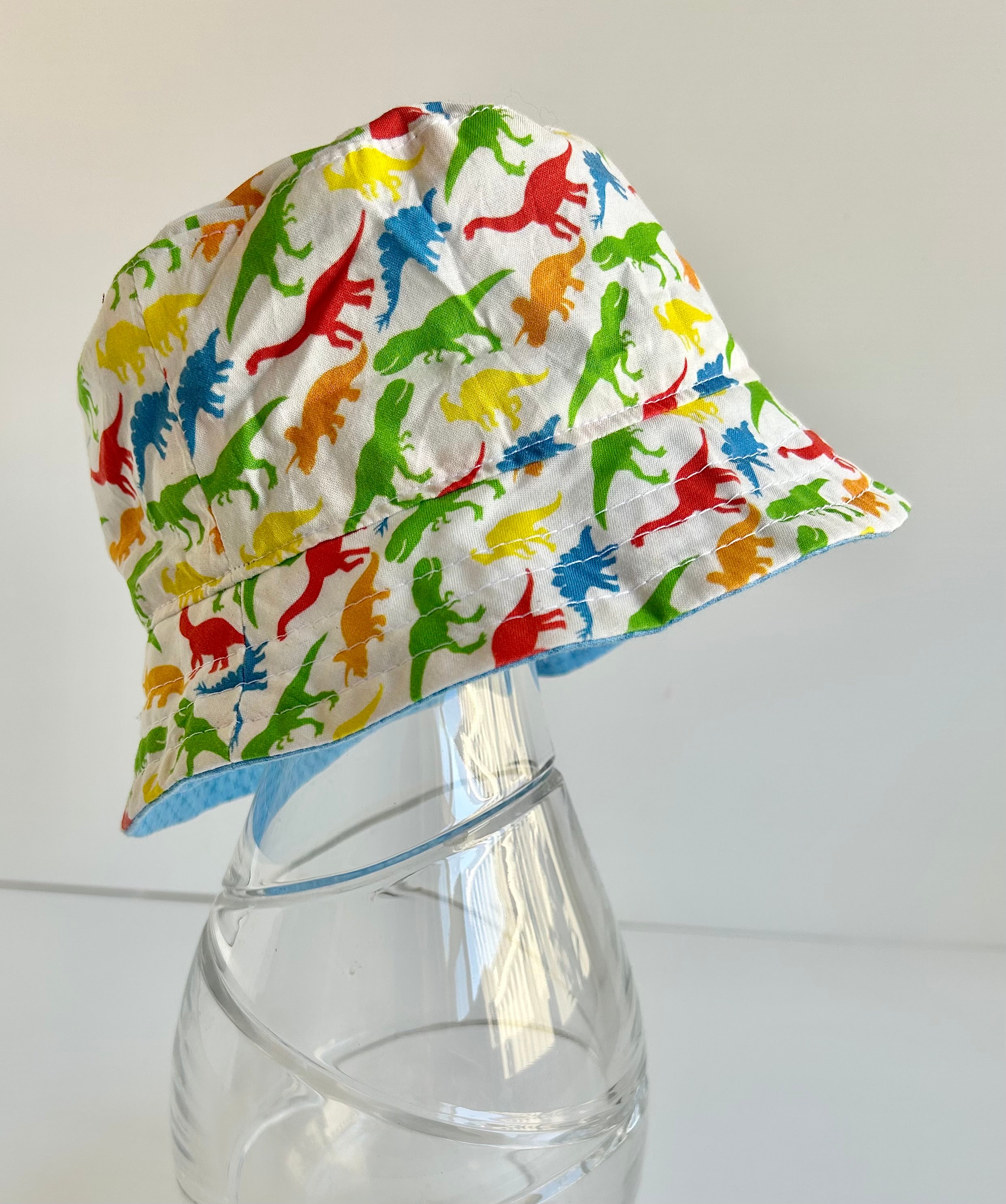 Ready to post- Baby size hats (boyish prints)- reduced price