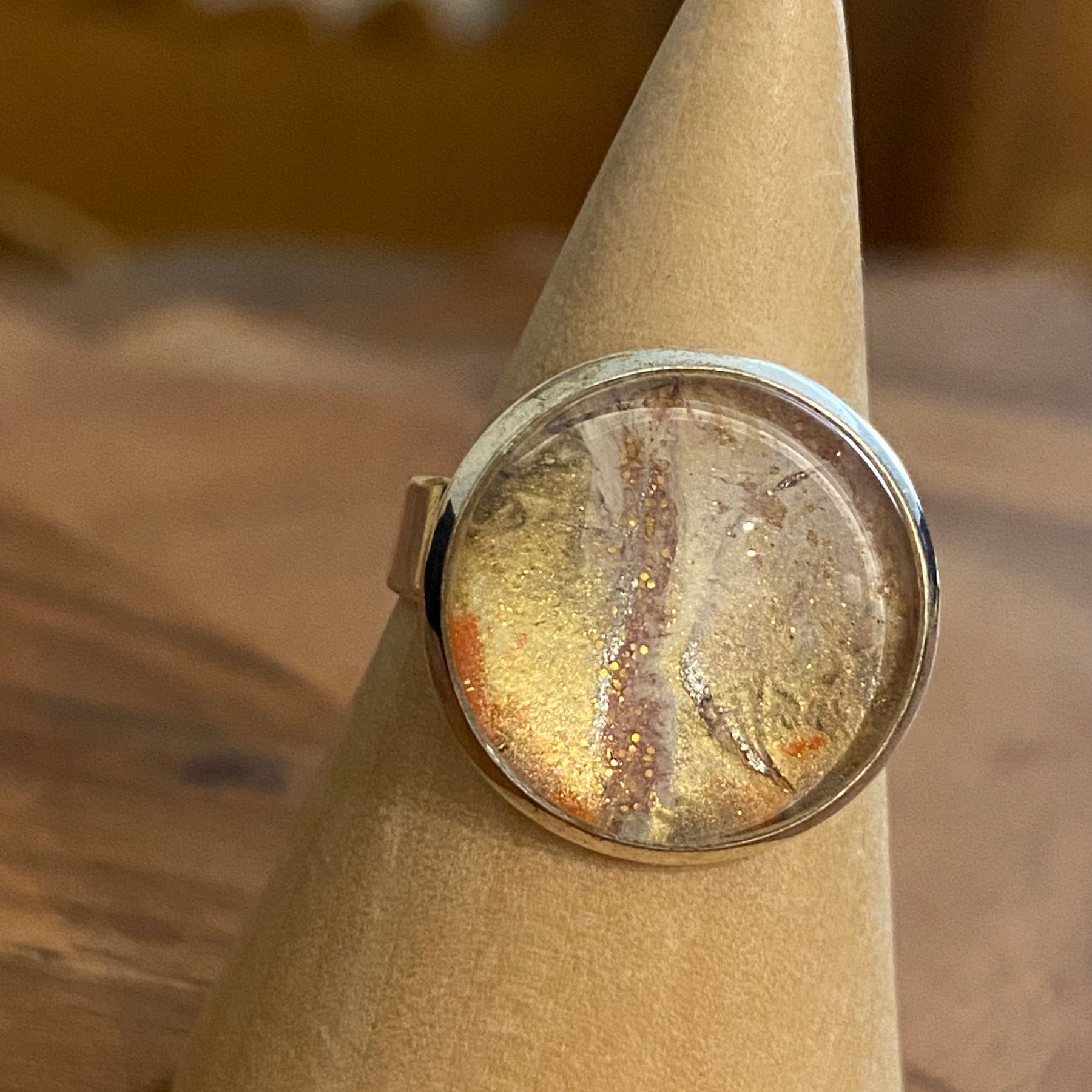 Desert Sunset Ring Handmade - One of a Kind | Handmade Unique Ring