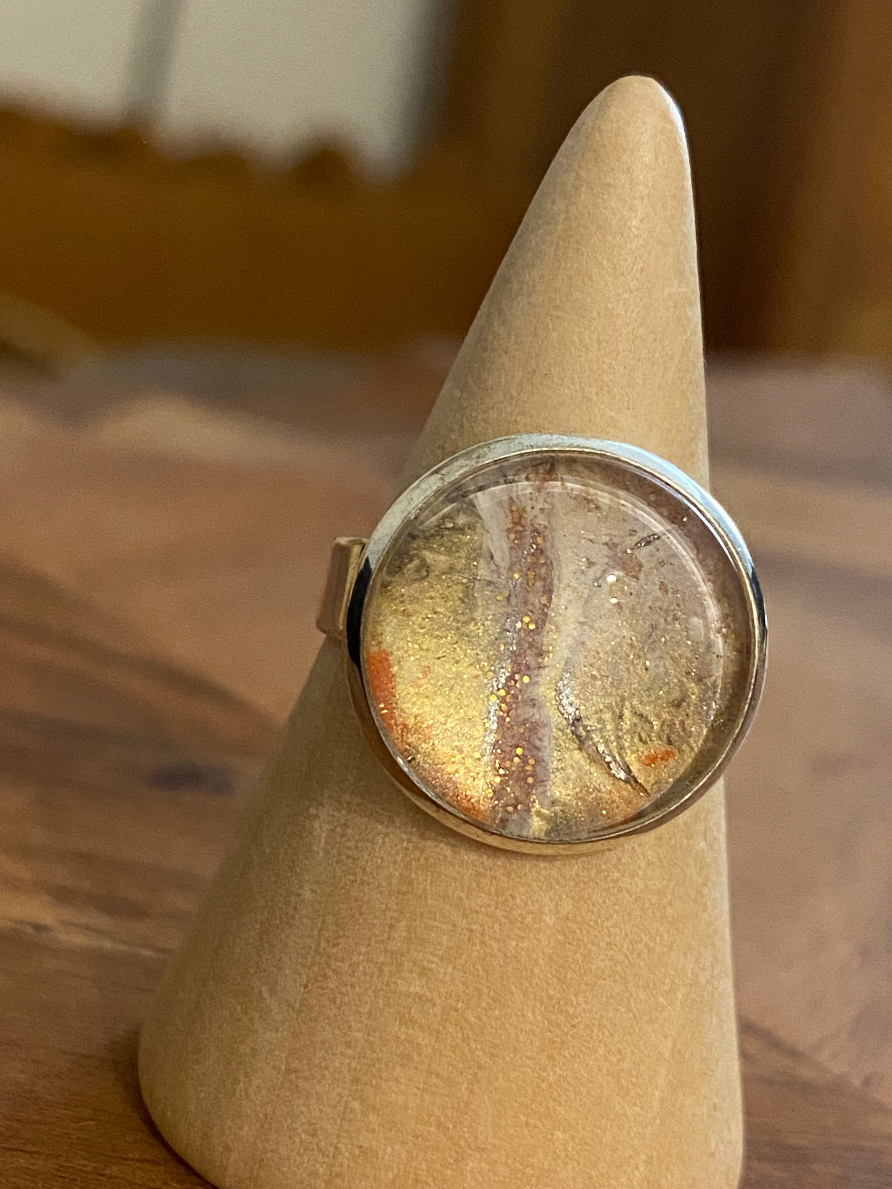 Desert Sunset Ring Handmade - One of a Kind | Handmade Unique Ring