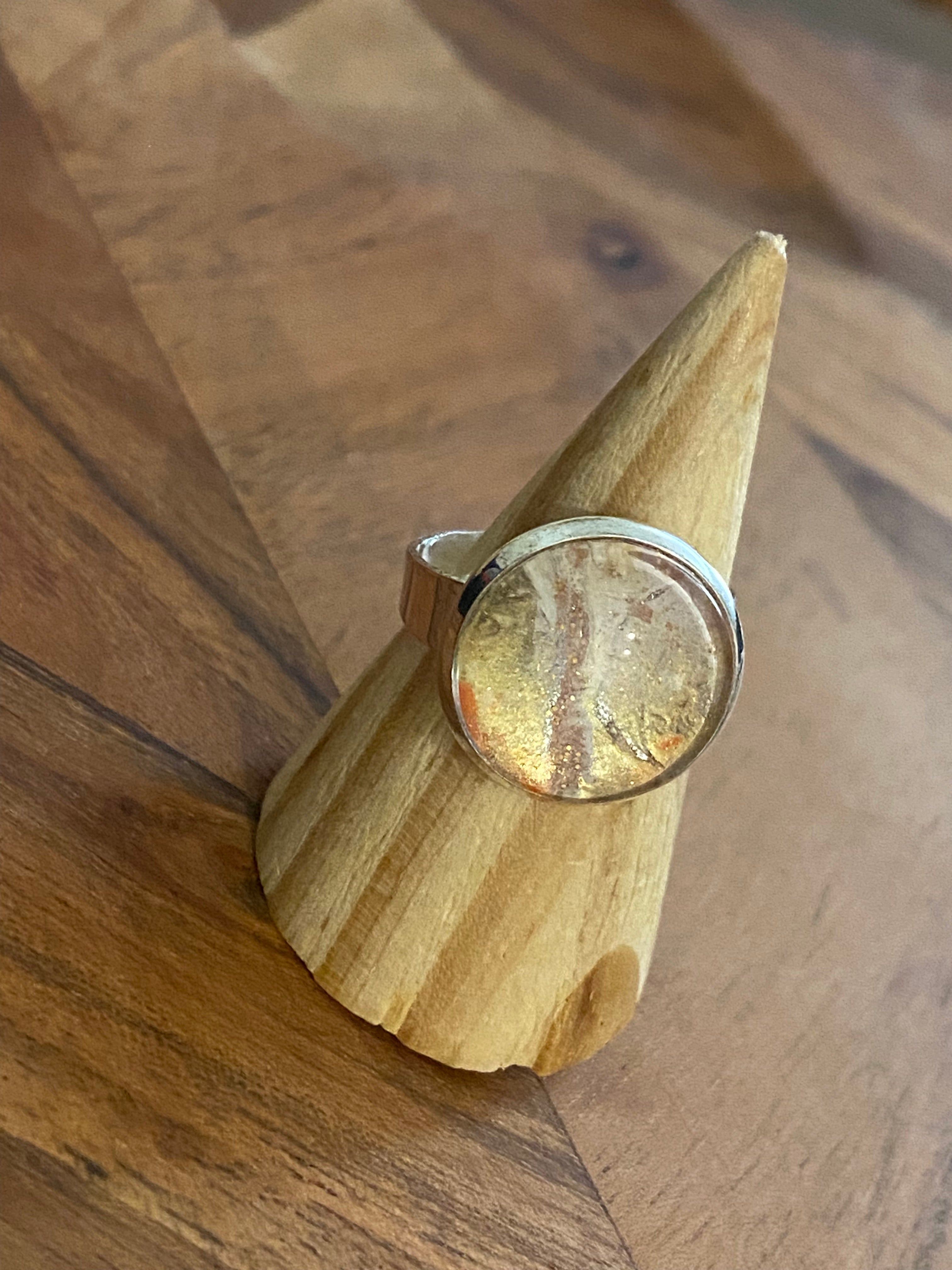 Desert Sunset Ring Handmade - One of a Kind | Handmade Unique Ring