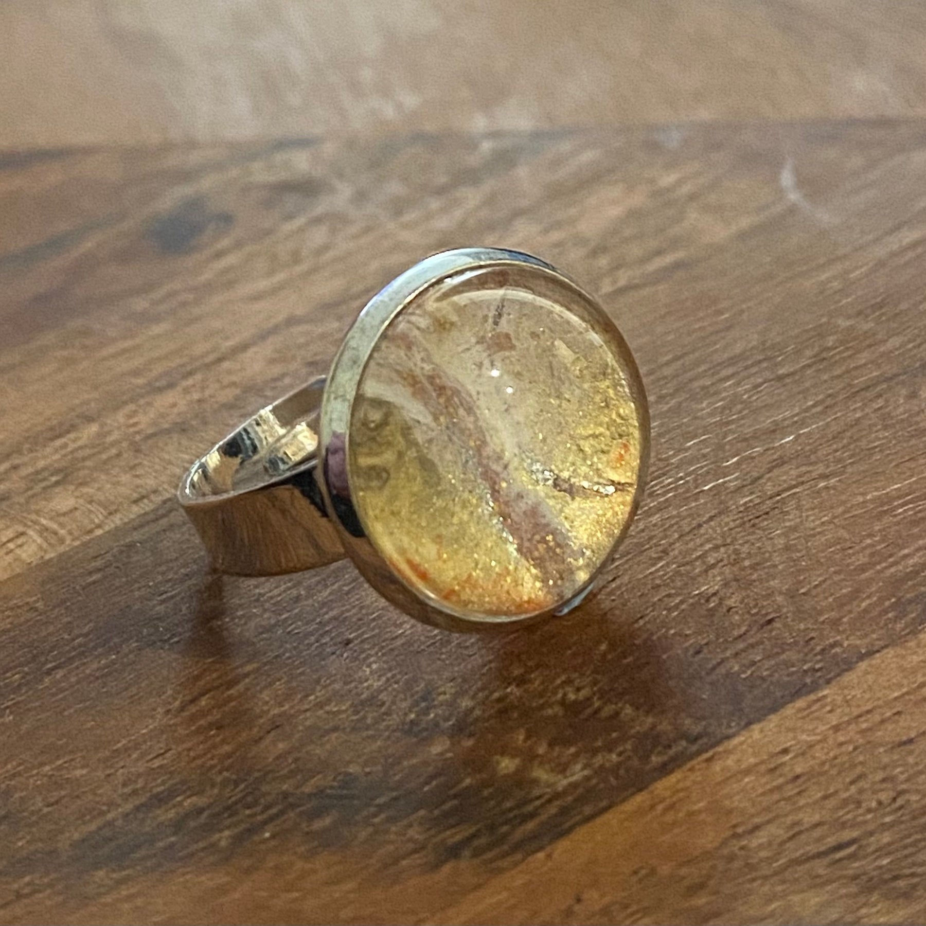 Desert Sunset Ring Handmade - One of a Kind | Handmade Unique Ring