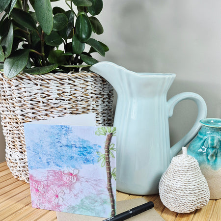 Blank Card Peaceful Days