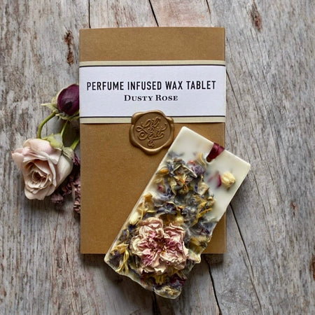 Dusty Rose Perfume Infused Wax Tablet