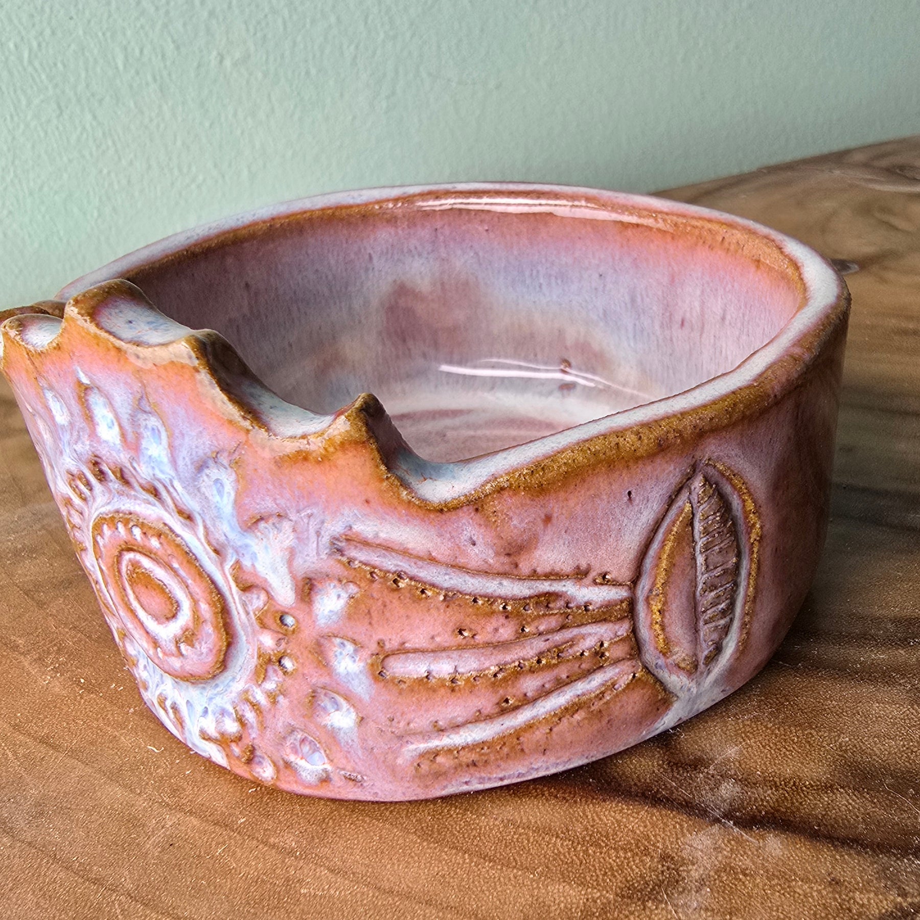 Pretty pink trinket dish