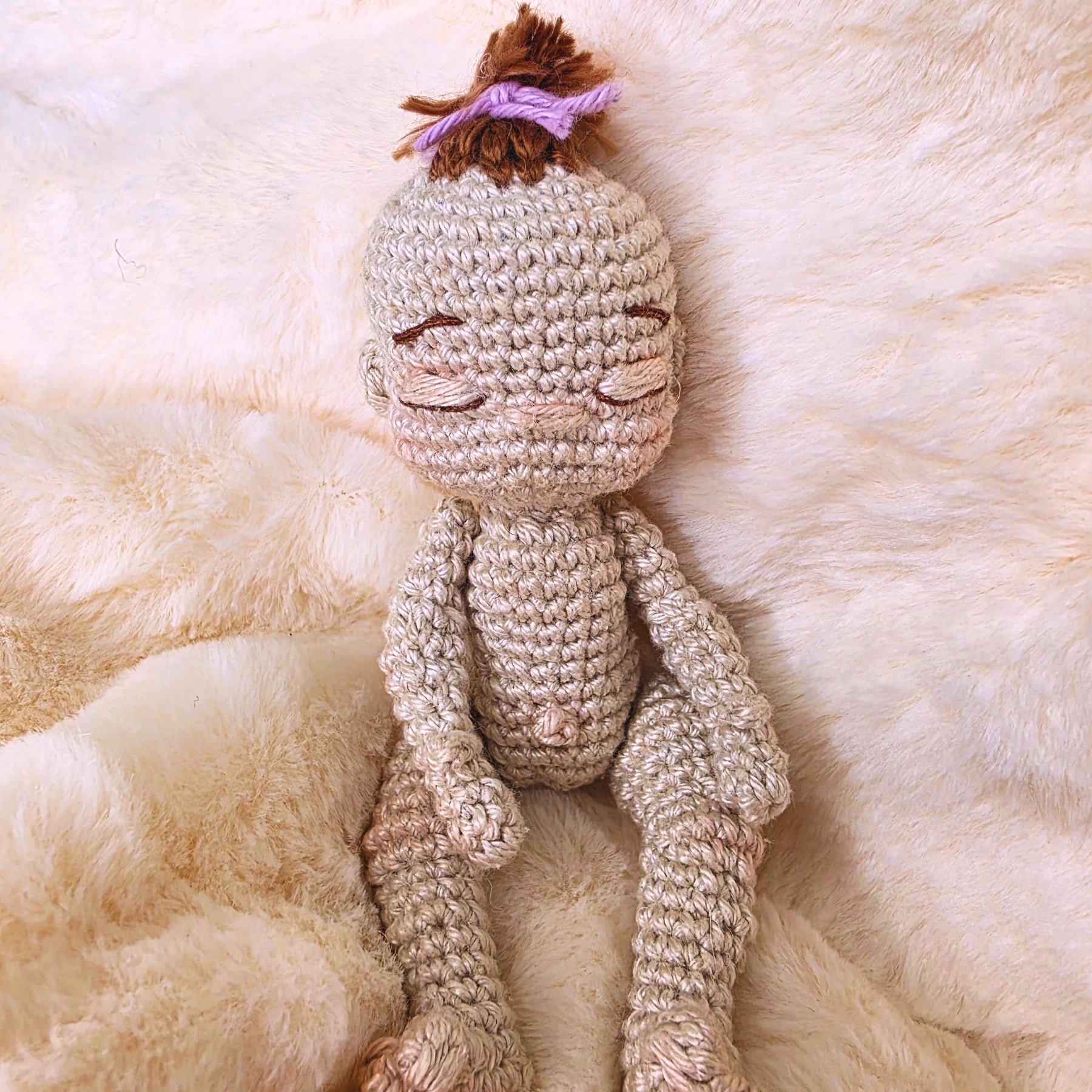 Tiny sleeping baby