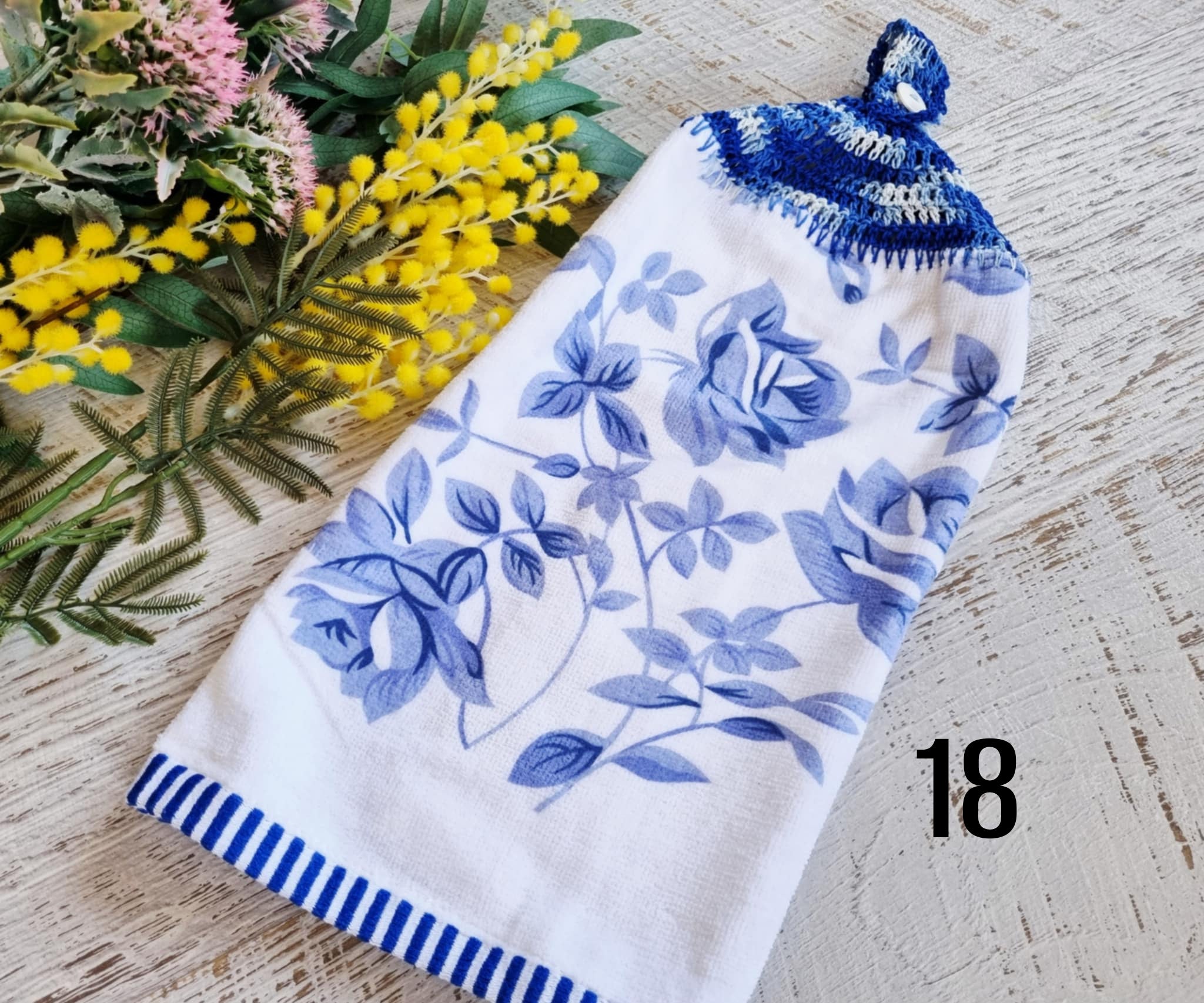 Kitchen Hand Towel | Hanging | Cotton | SINGLE LAYER | 9 Styles - 10-18