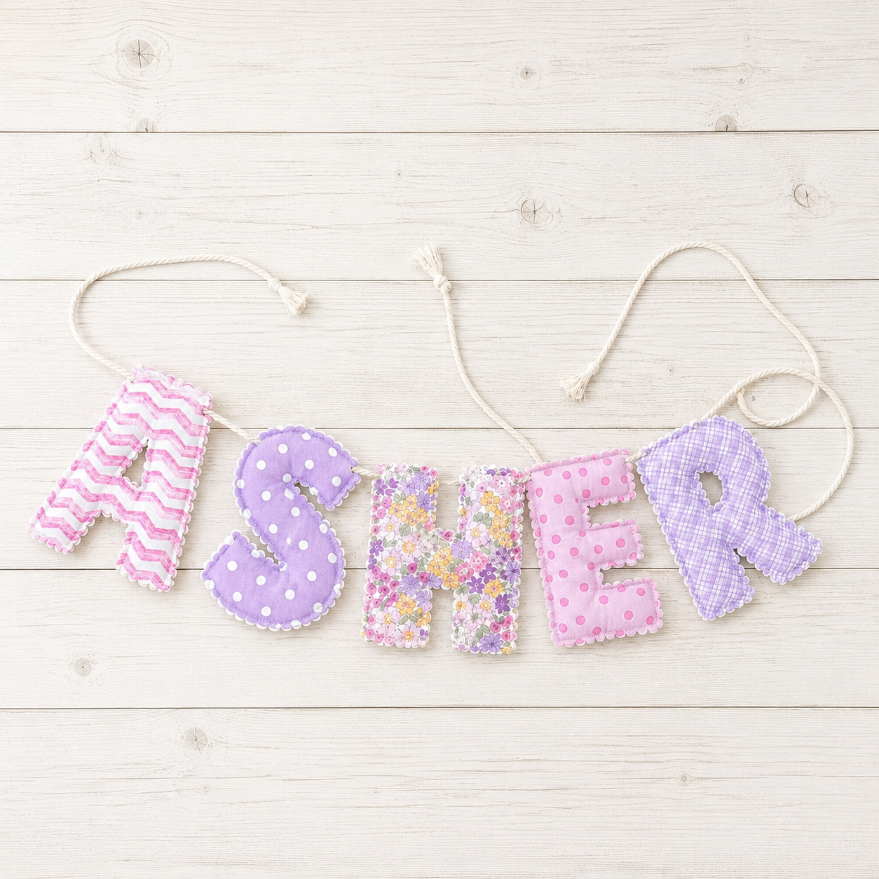Personalised Handmade Bunting – Custom Name Banner