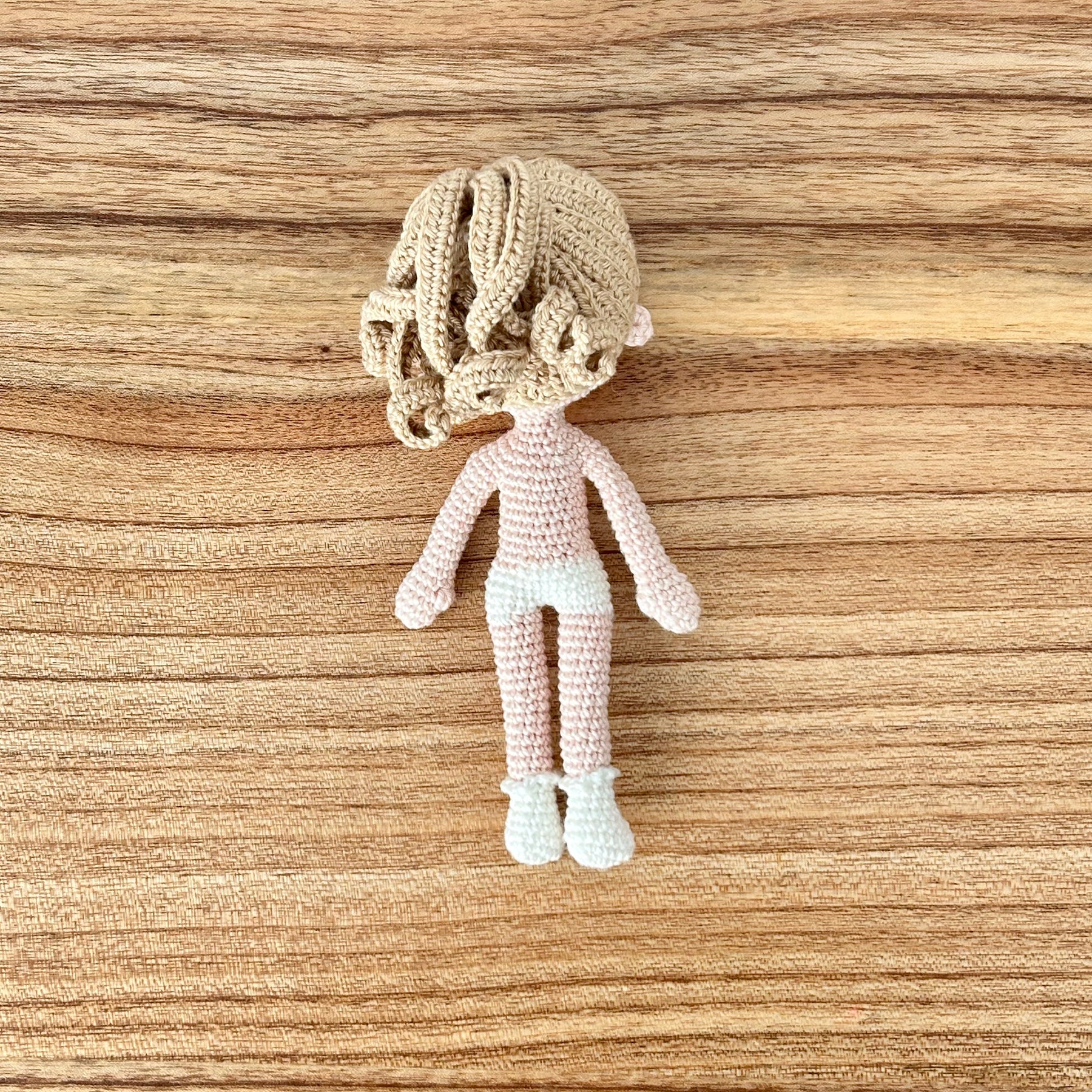 Hazel | Mini Crochet Doll | The Enchanted Meadow Collection | Ready to Ship