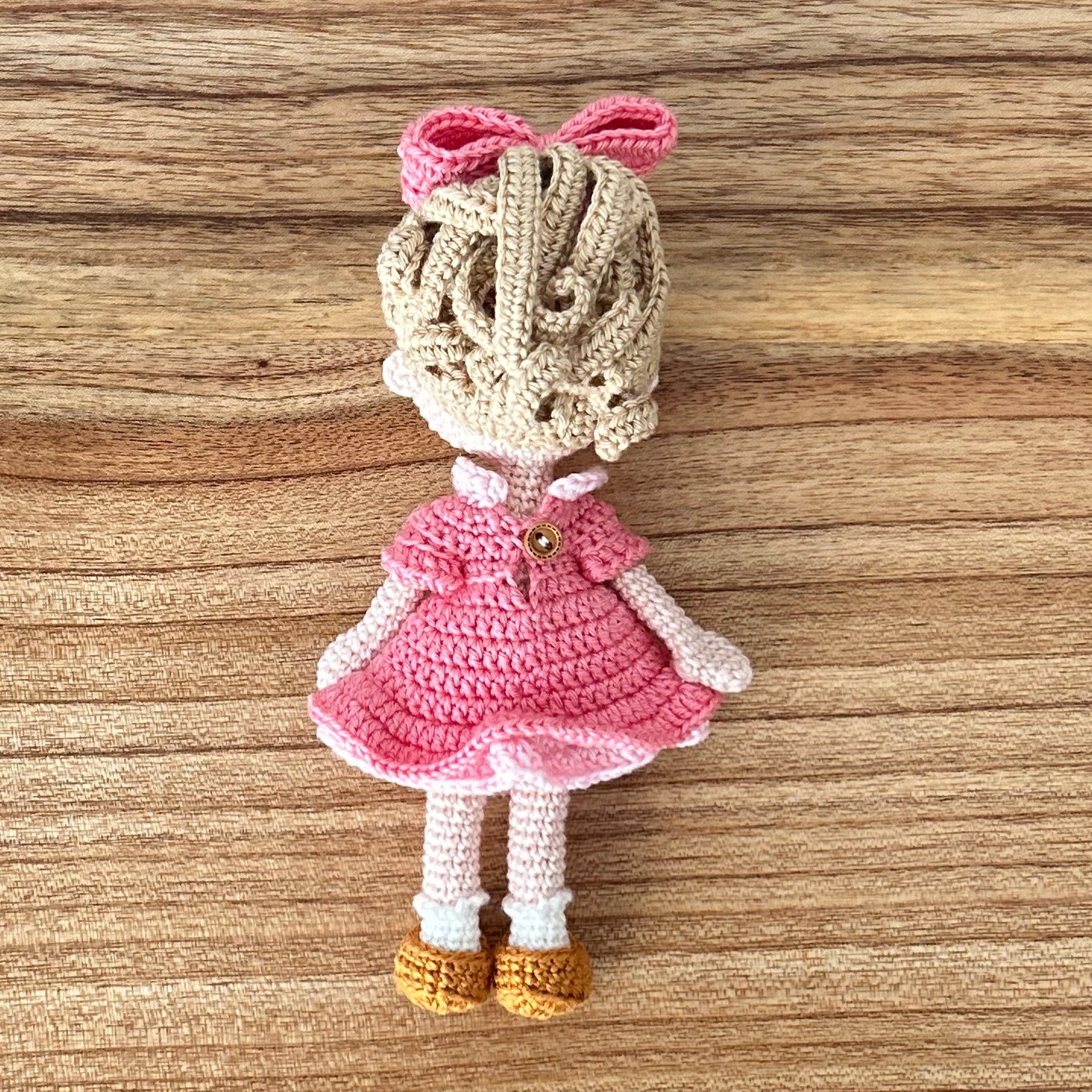 Hazel | Mini Crochet Doll | The Enchanted Meadow Collection | Ready to Ship