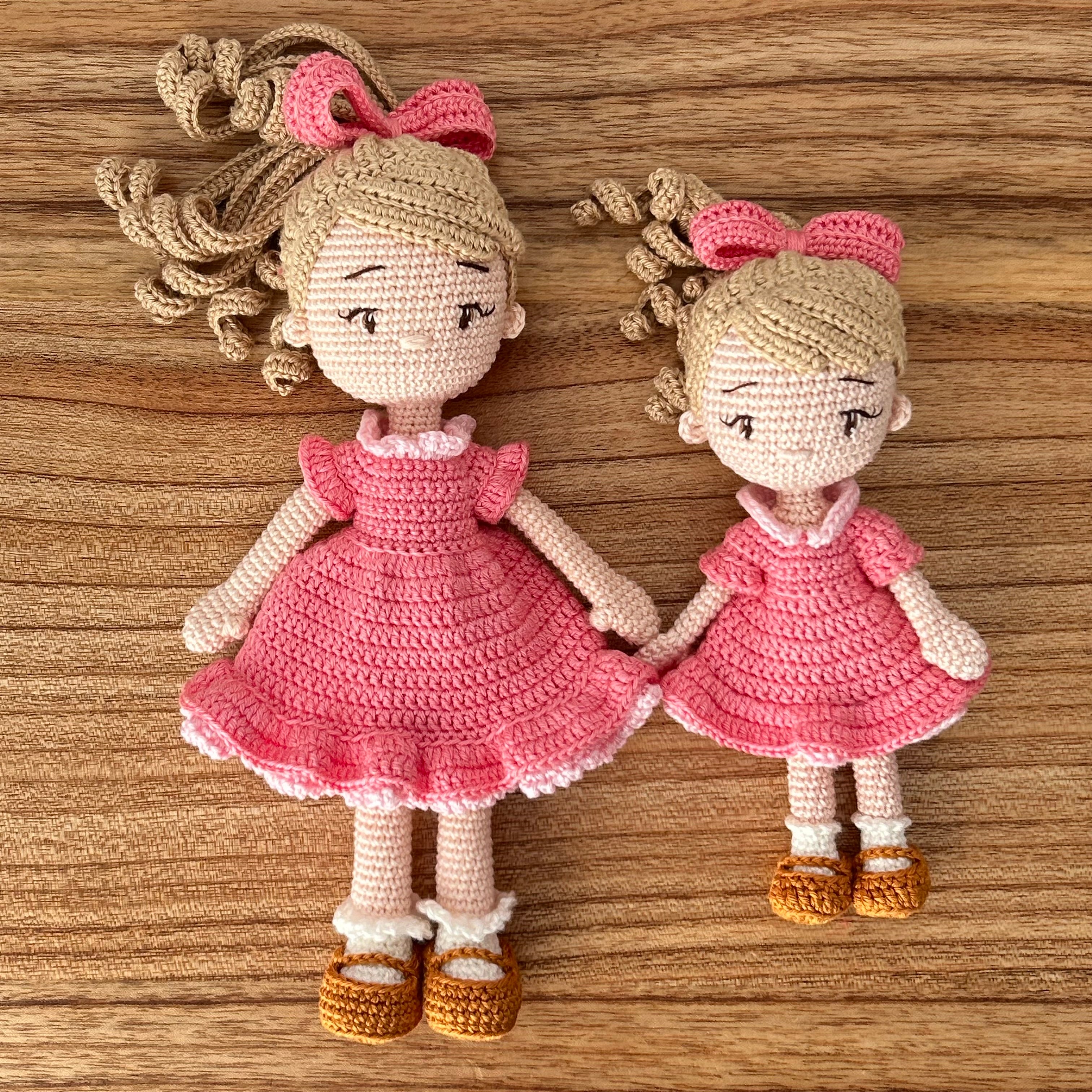 Hazel | Mini Crochet Doll | The Enchanted Meadow Collection | Ready to Ship