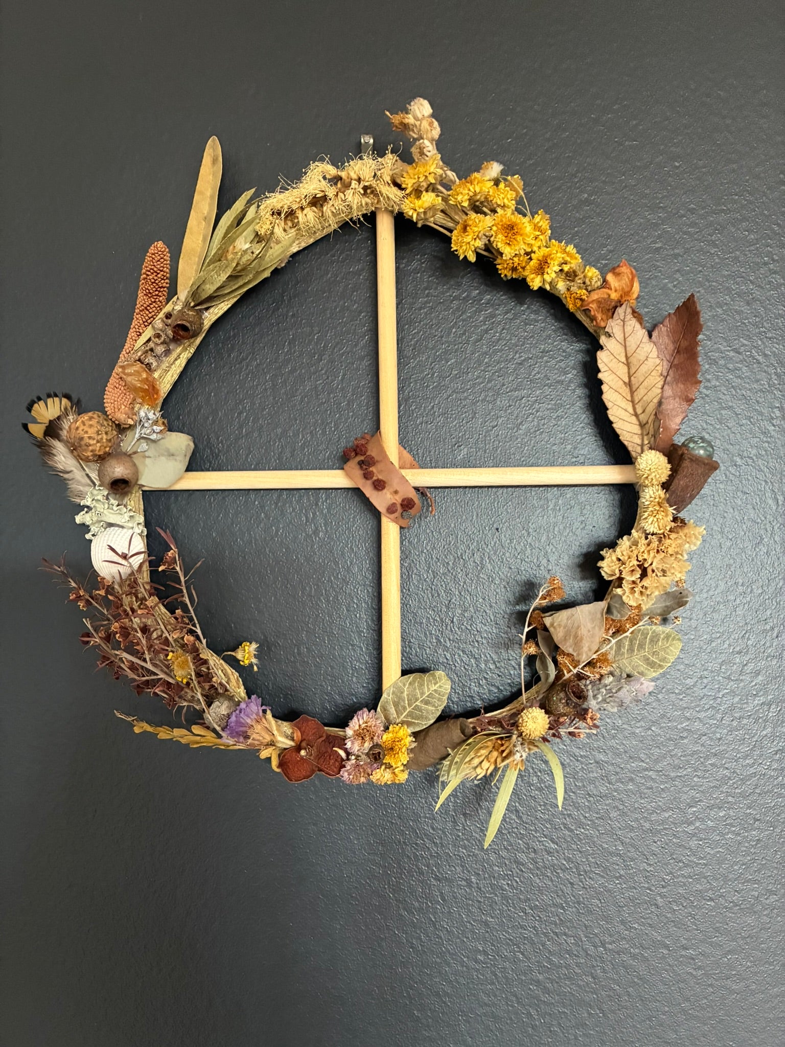 Wreath - "Solar/Earth Cross no. 9"