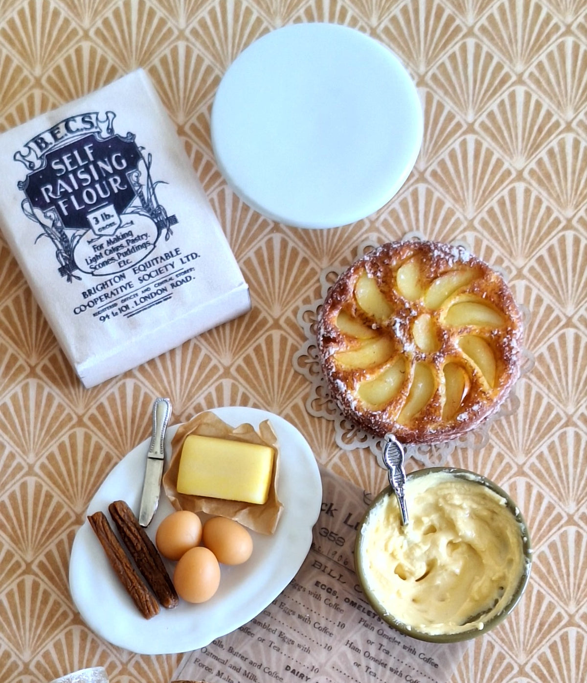 ITALIAN PEAR CAKE SET