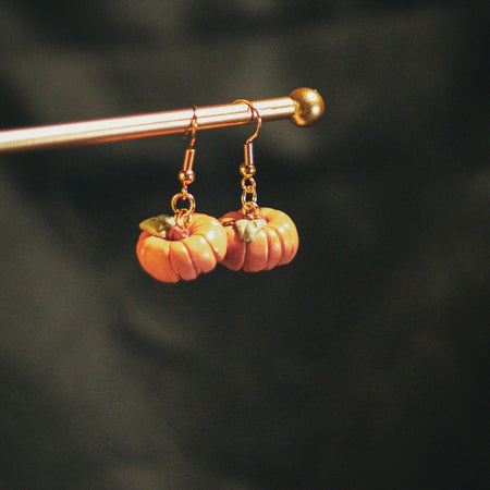 Pumpkin Earrings