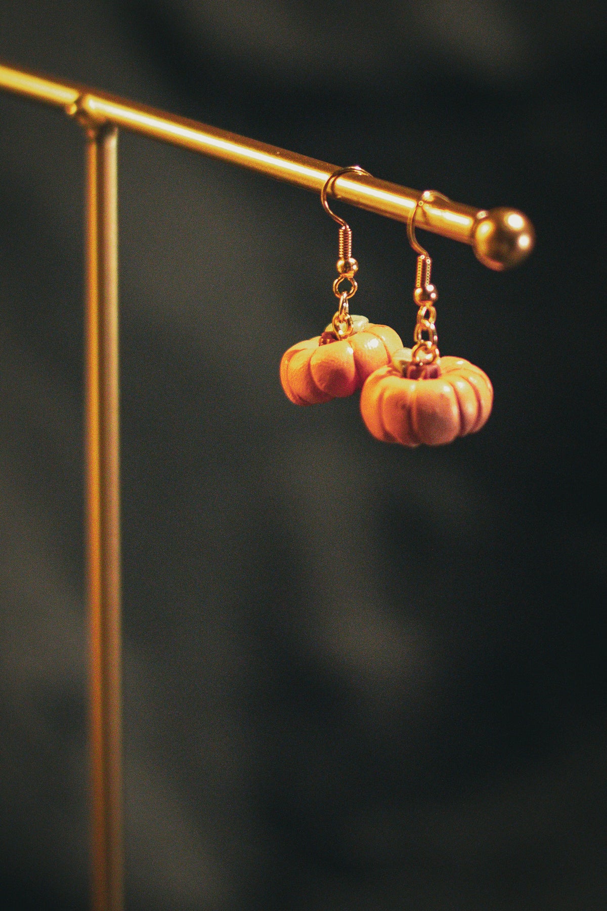 Pumpkin Earrings
