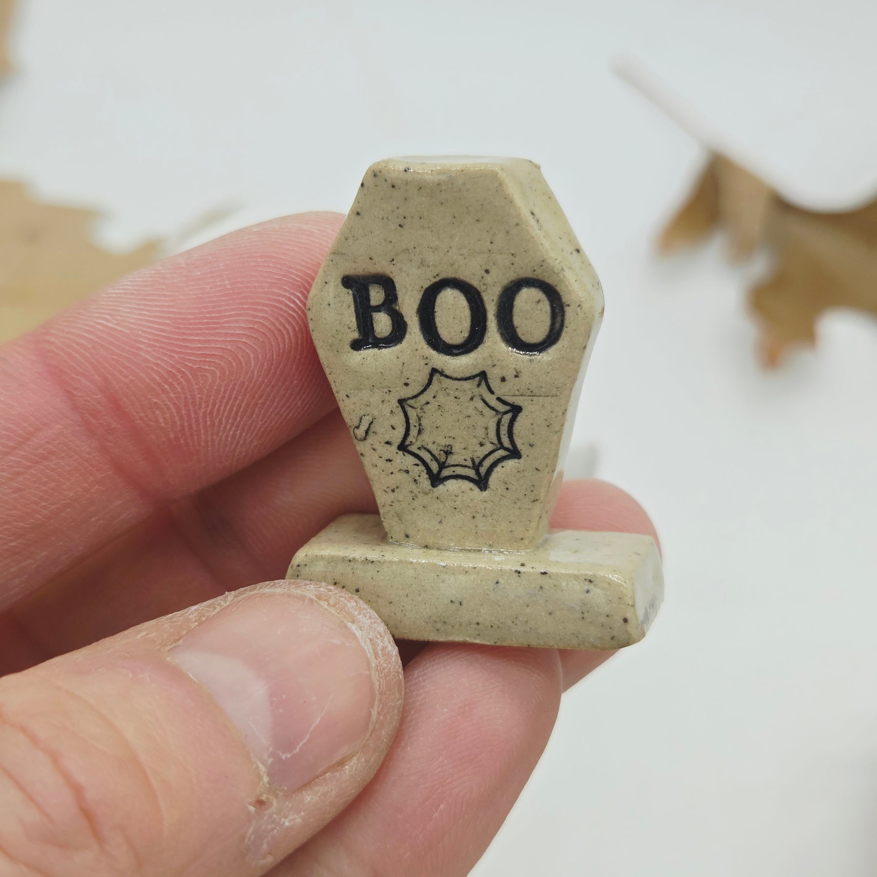 Tiny Ceramic Spooky Set 3