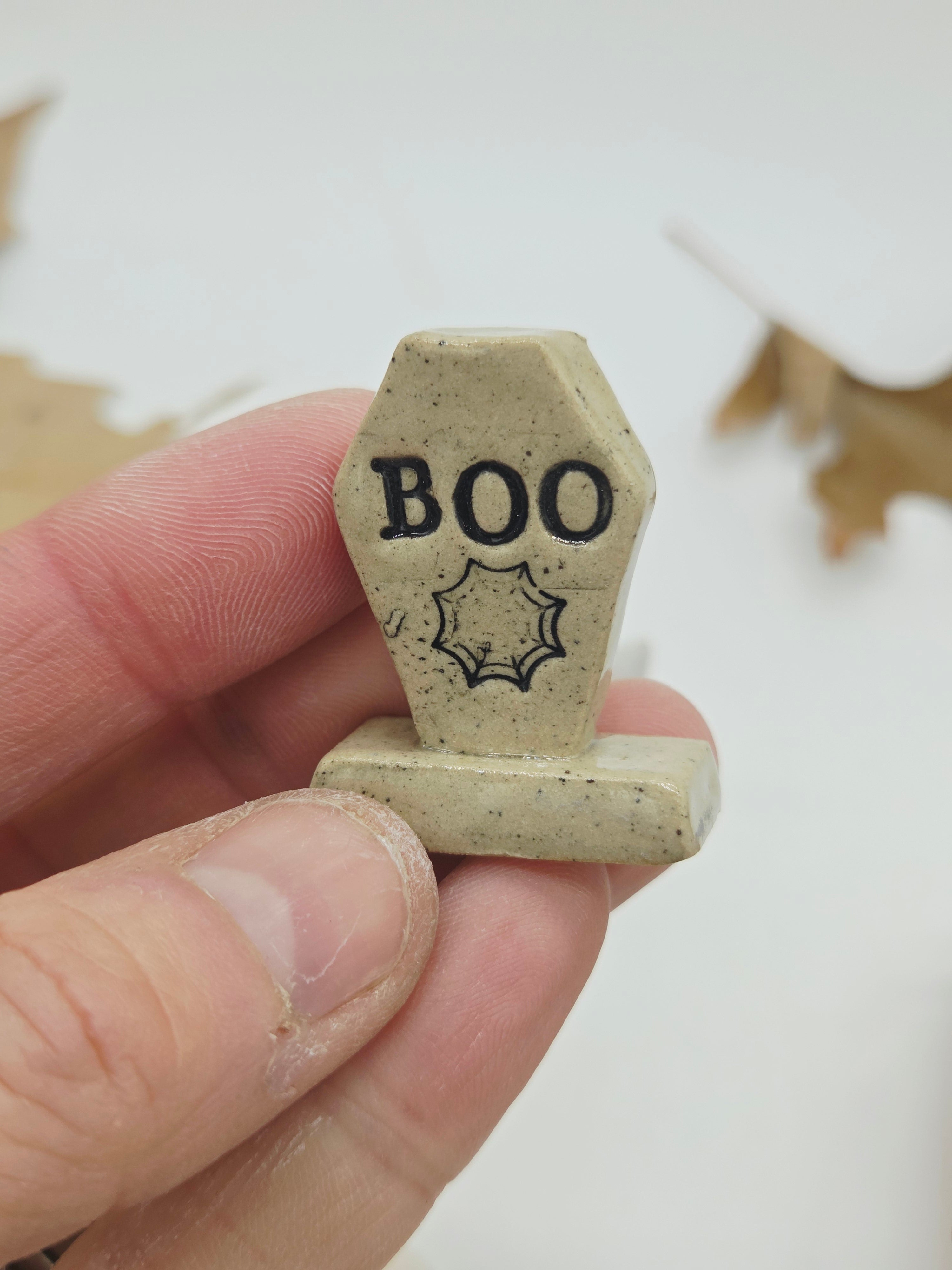 Tiny Ceramic Spooky Set 3