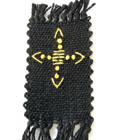 Bobbin lace badge